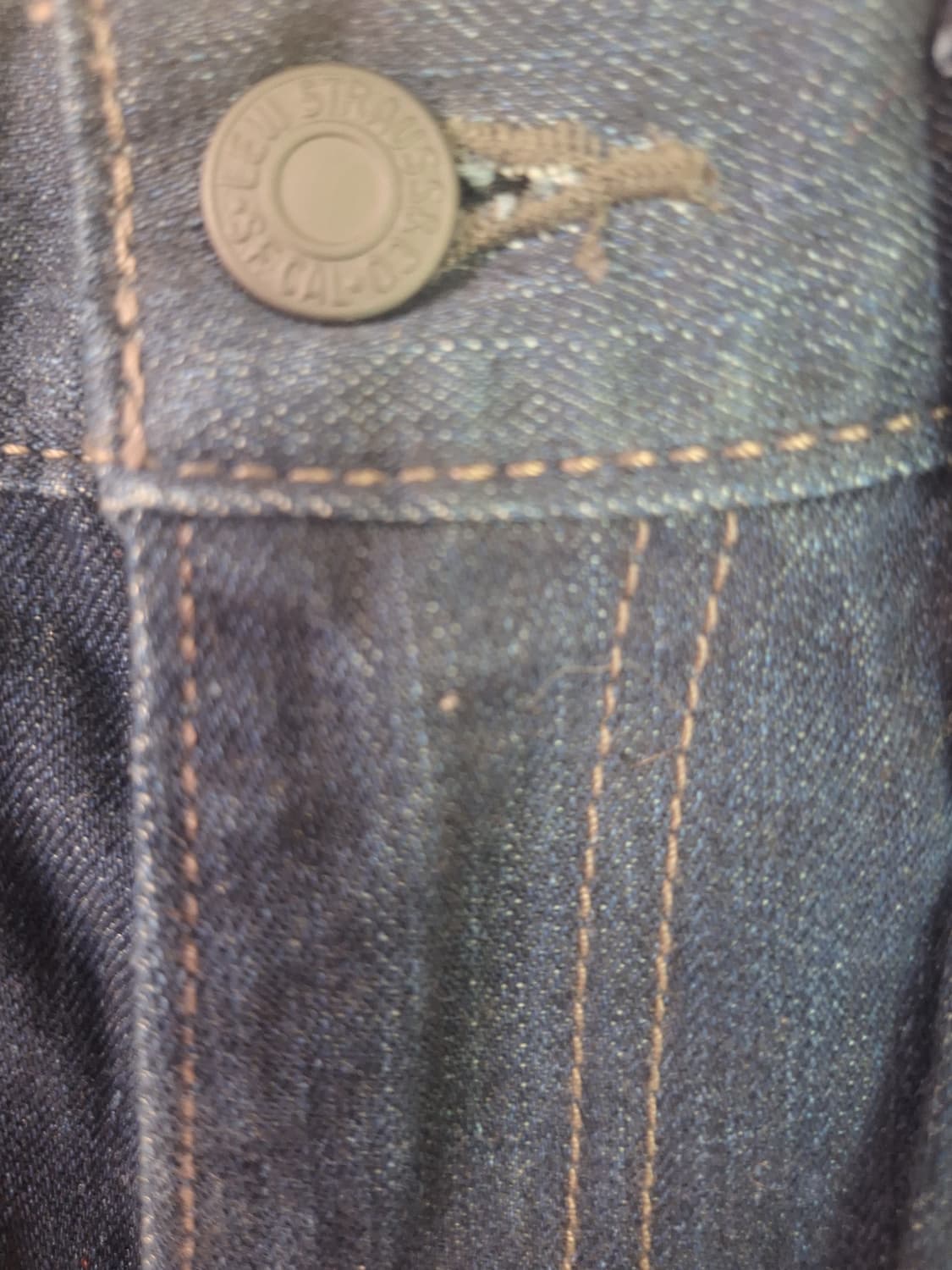 리바이스 505 레귤러 스트레이트 청바지 W32 L34 상품이미지2