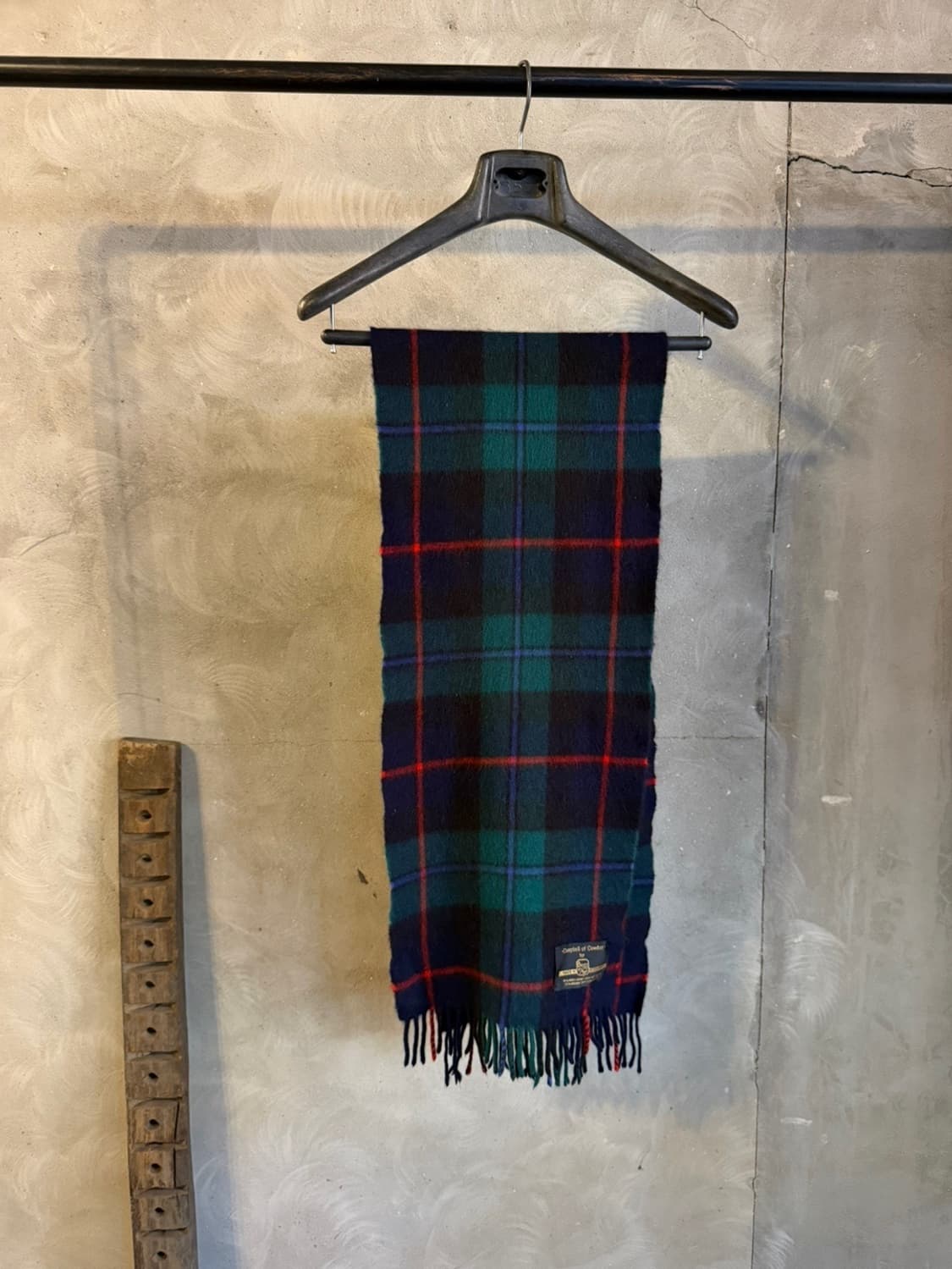 BEGG 스코티쉬 블랙와치 머플러 상품이미지5