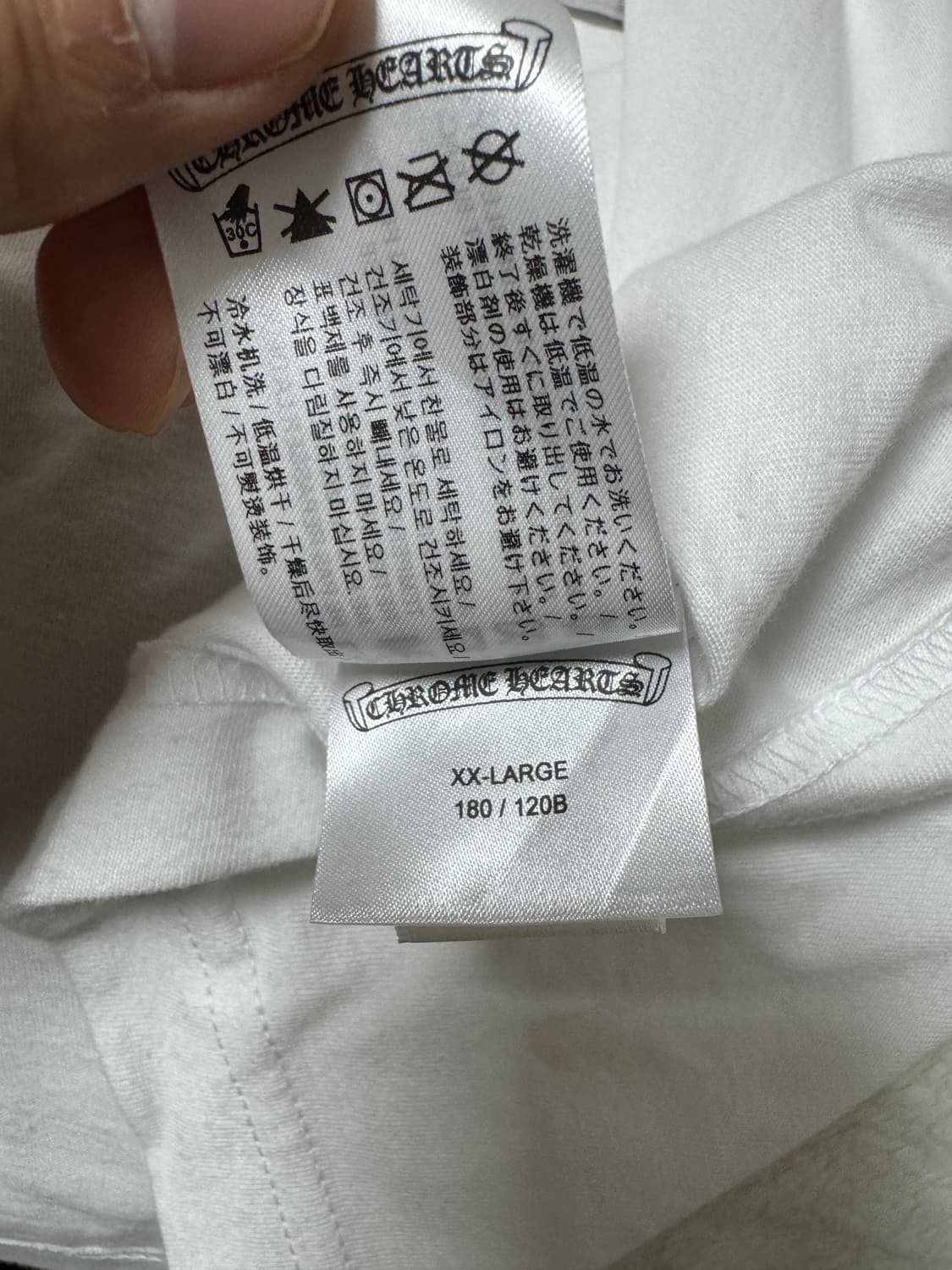 크롬하츠 홀스슈 롱슬리브 2xl 상품이미지8