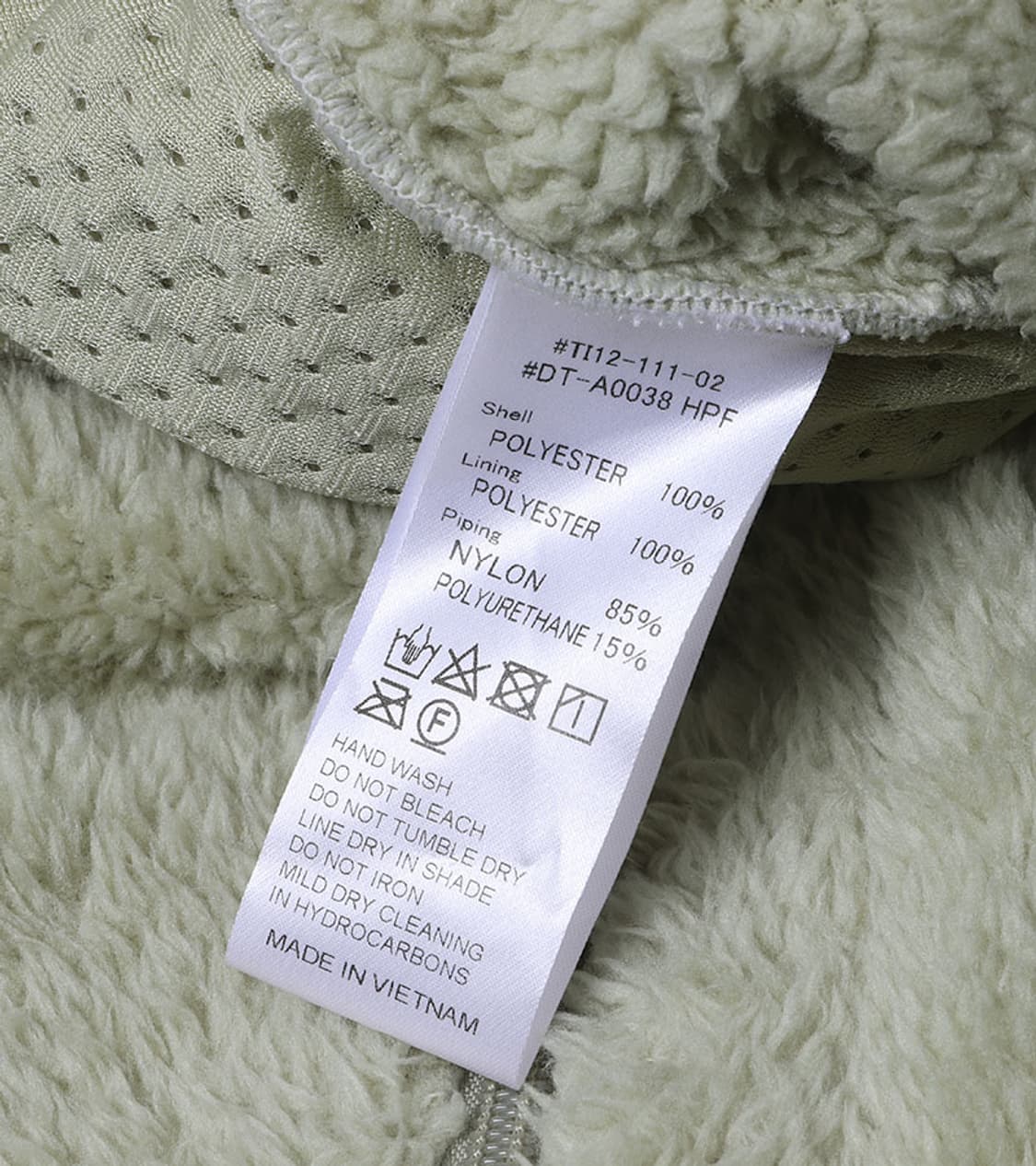 DANTON - HIGH NECK FLEECE ZIP UP 상품이미지9