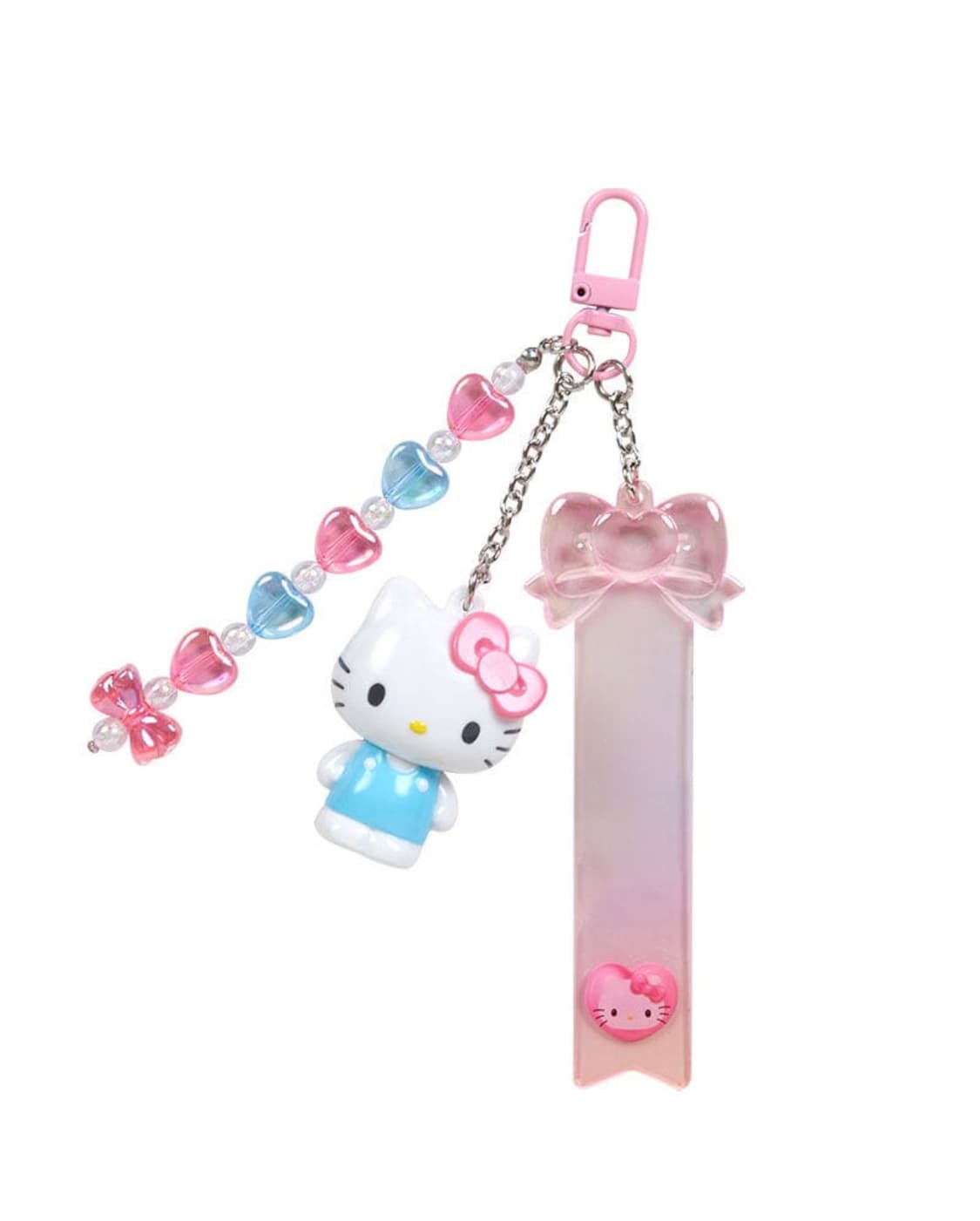 헬로키티 커스텀 클리어 키홀더 키링 상품이미지2
