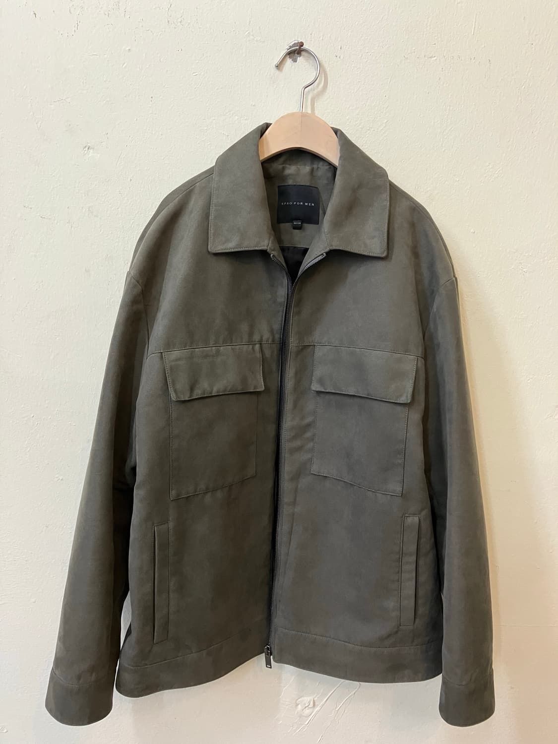 스파오맨 스웨이드 자켓 상품이미지1