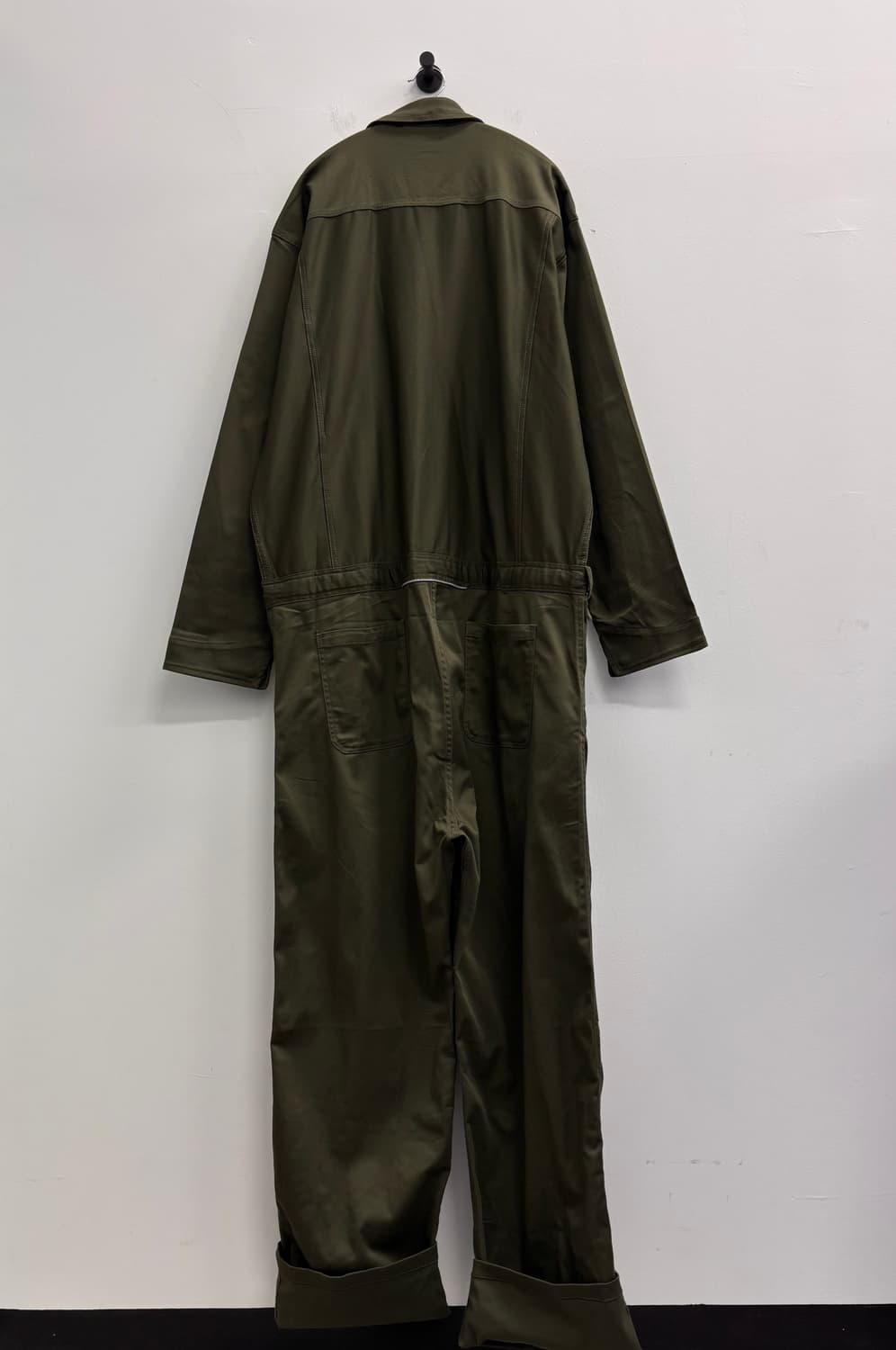 디키즈(Dickies) 밀리터리 테이스트 넉넉한 5L 오버롤 츠나기 카키 상품이미지5