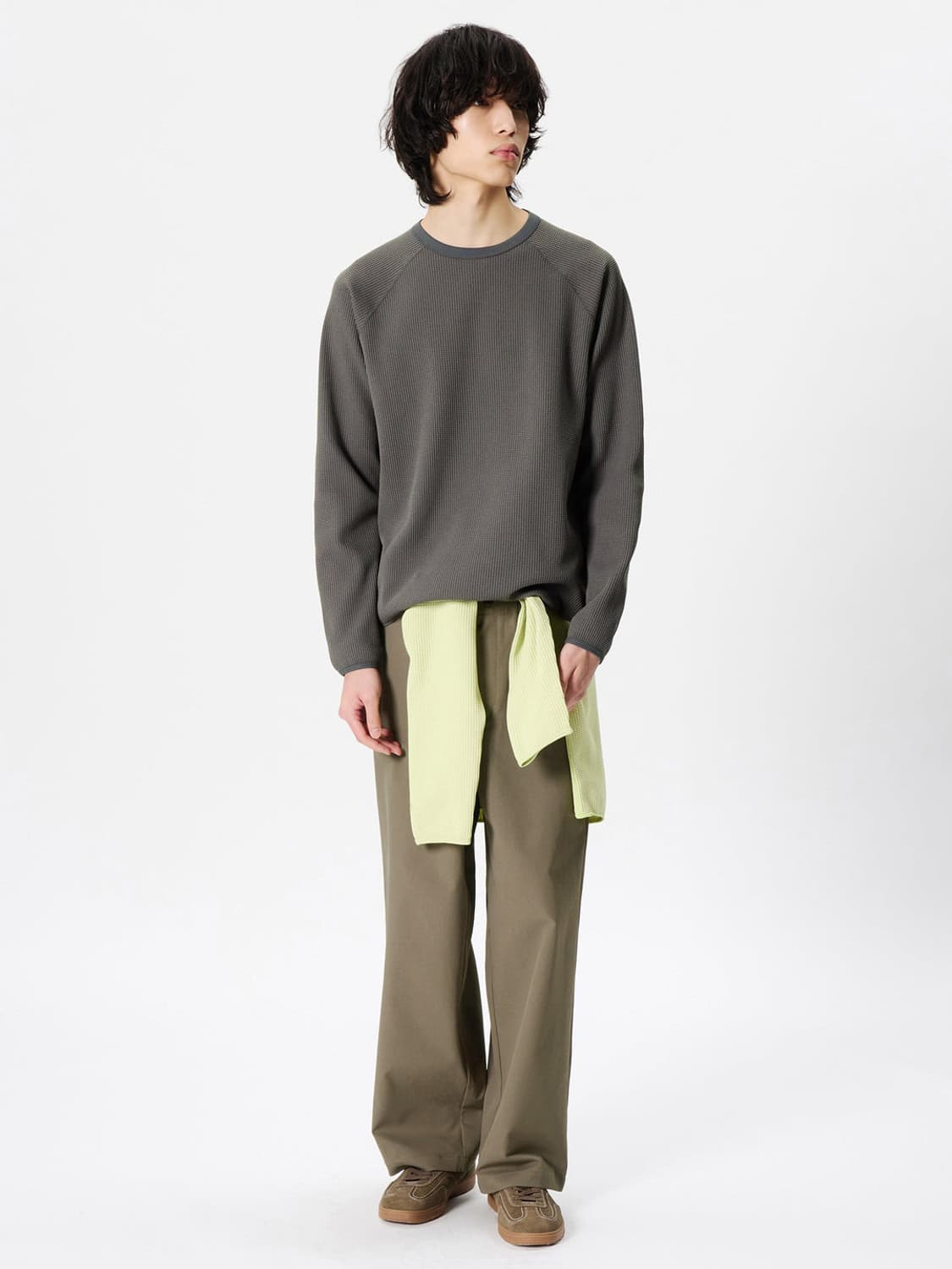 골드윈 와플 라이트 롱슬리브 블랙 4 상품이미지2