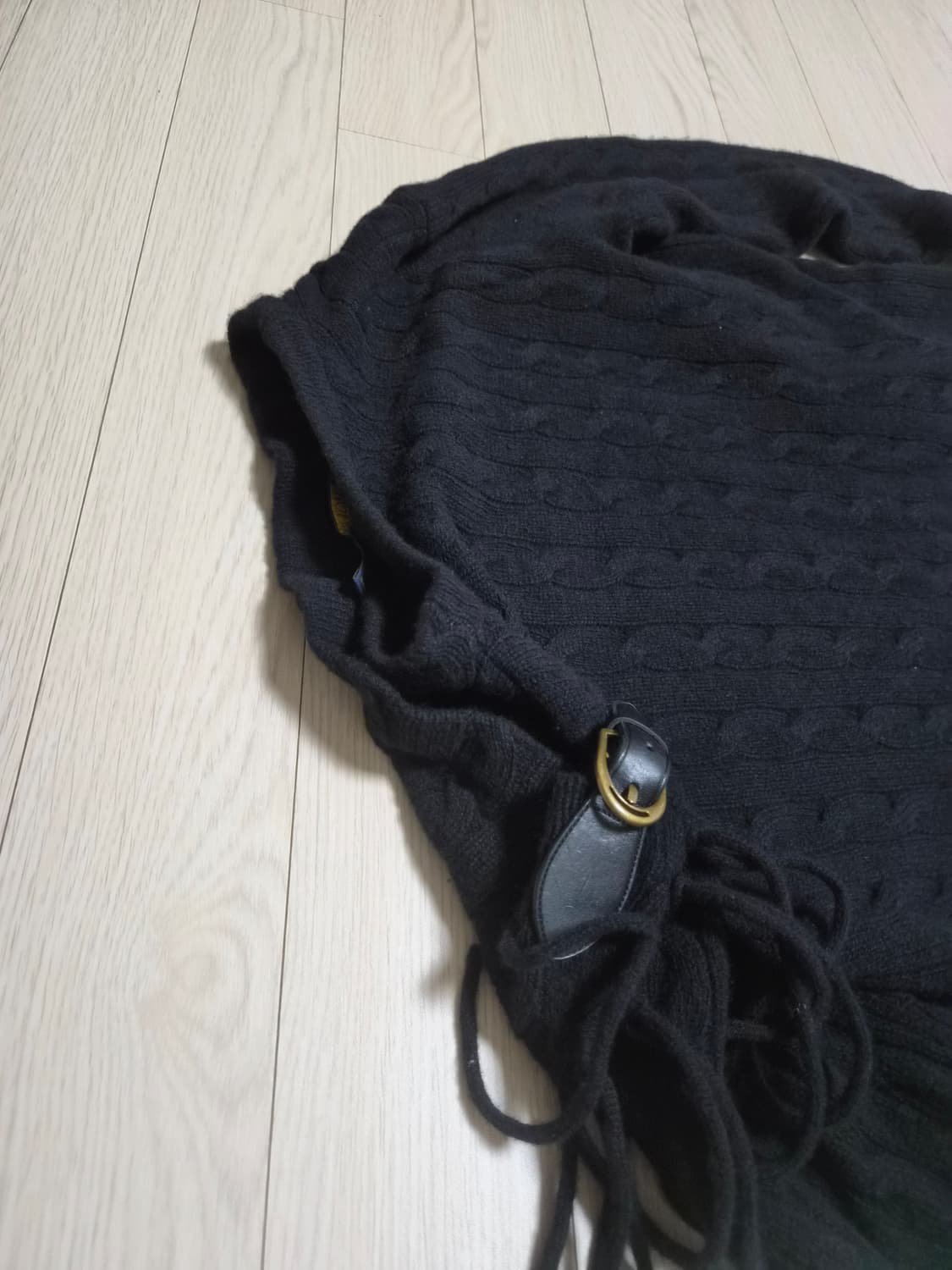 Polo 폴로  케이프 모케시미어혼방 니트 상품이미지9