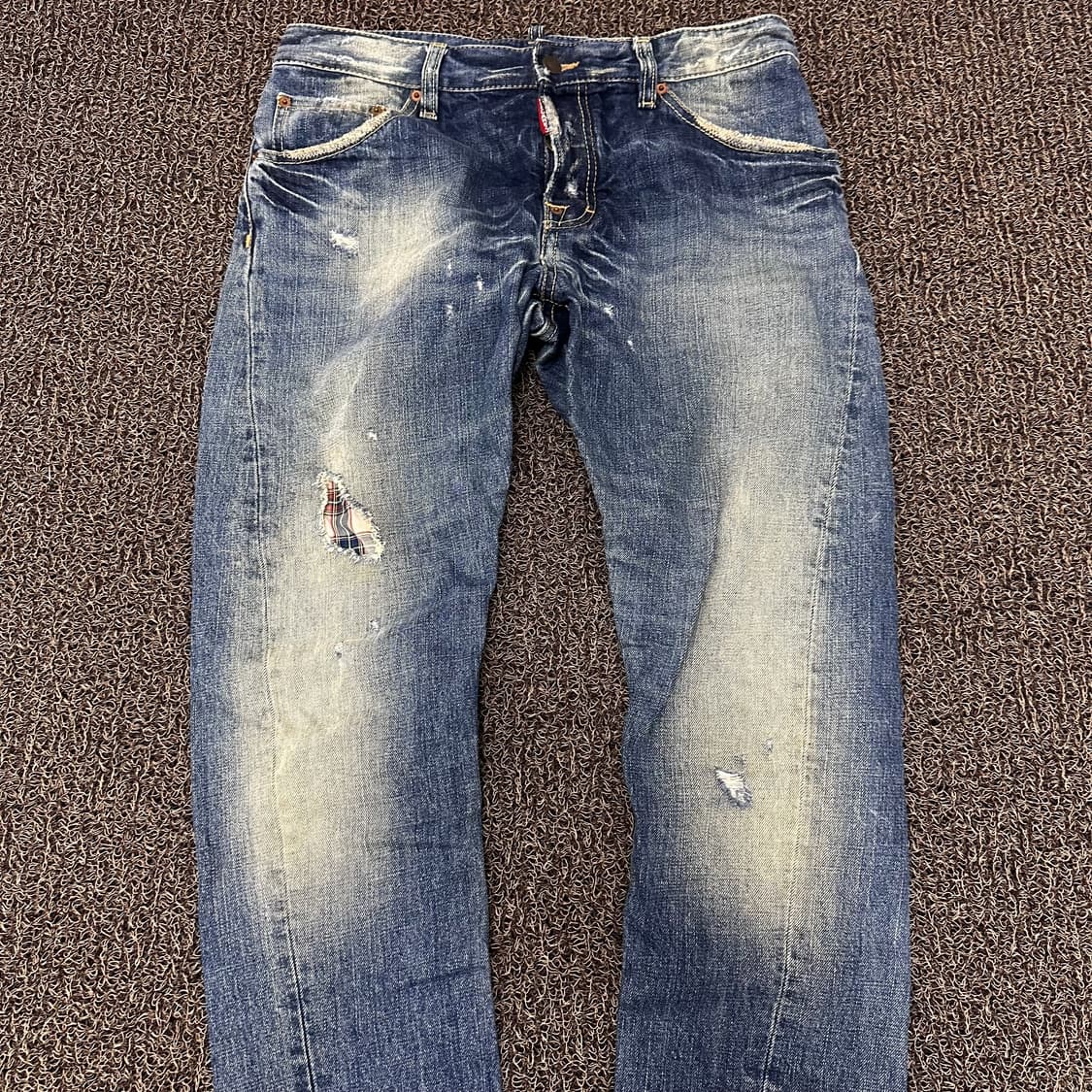 디스퉤어드2 데님 워싱 찢청바지 팬츠 46사이즈 상품이미지2