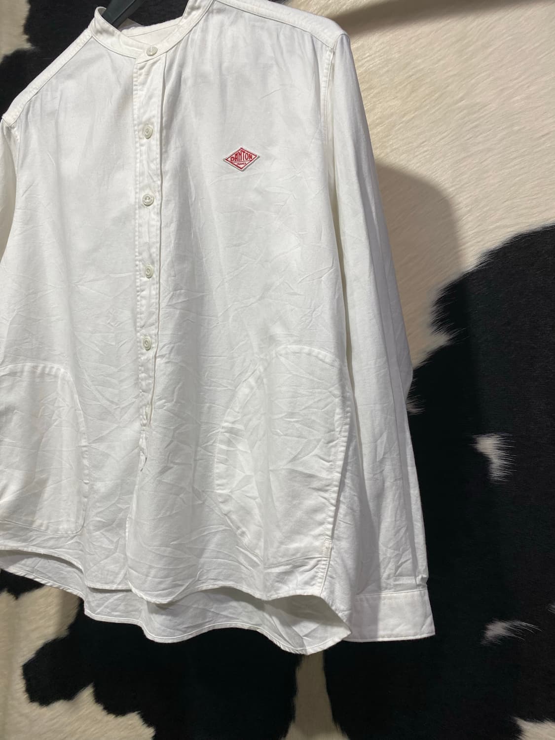 Danton 차이나칼라 포켓 셔츠 상품이미지4