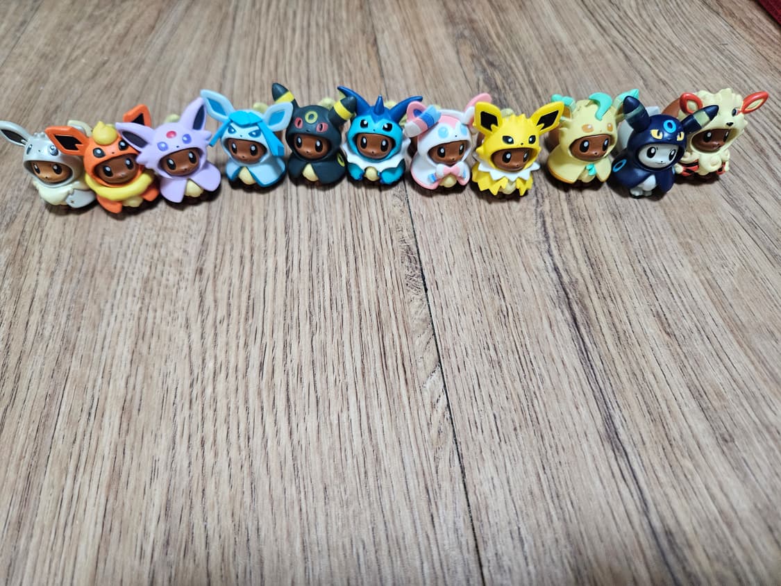 포켓몬 판쵸 이브이 세트,레진 에그 일괄판매 상품이미지3