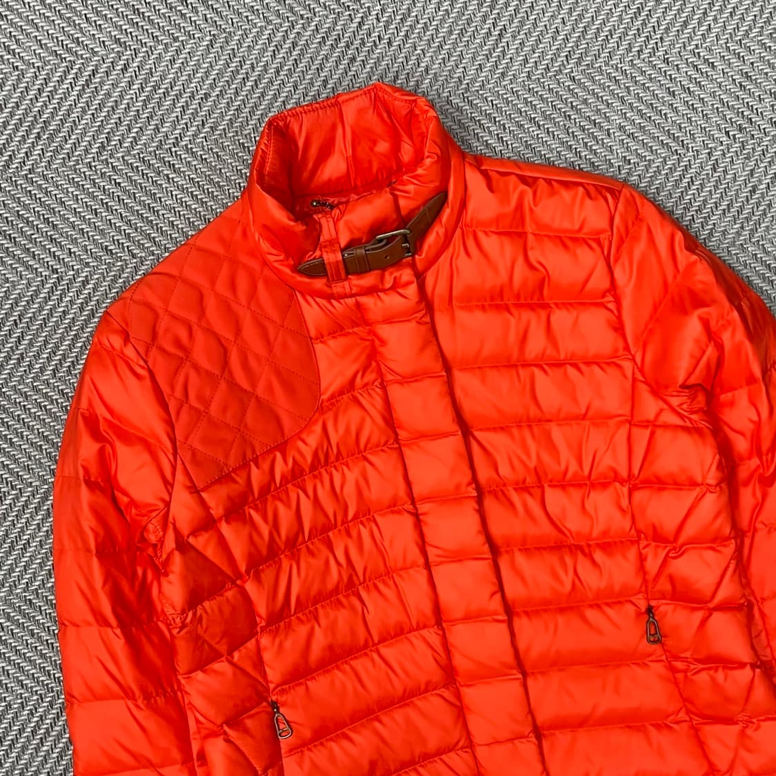 랄프로렌 덕다운 패디드 버클 자켓 v0692 상품이미지3