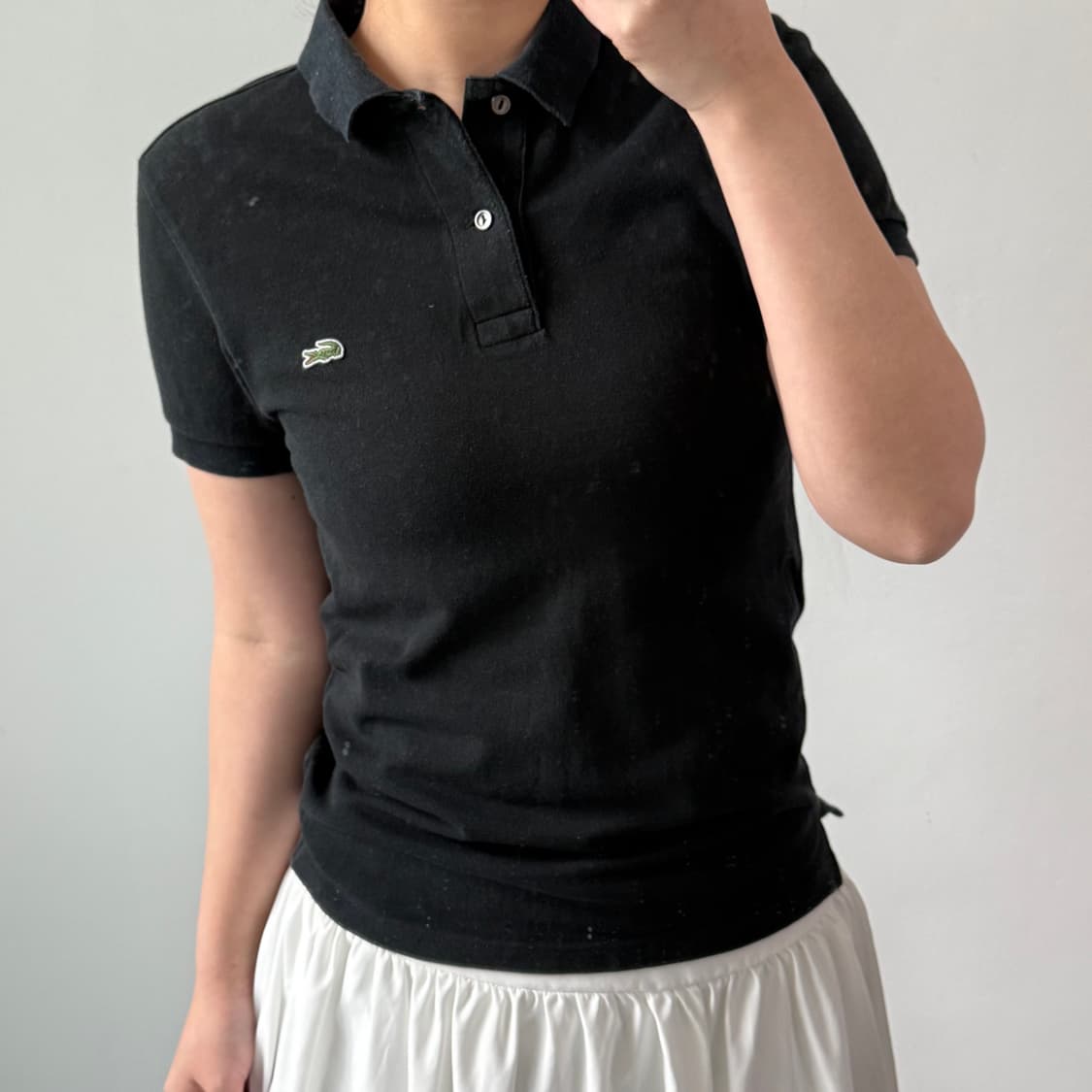 [3] 라코스테 블랙 반팔 카라티 상품이미지1