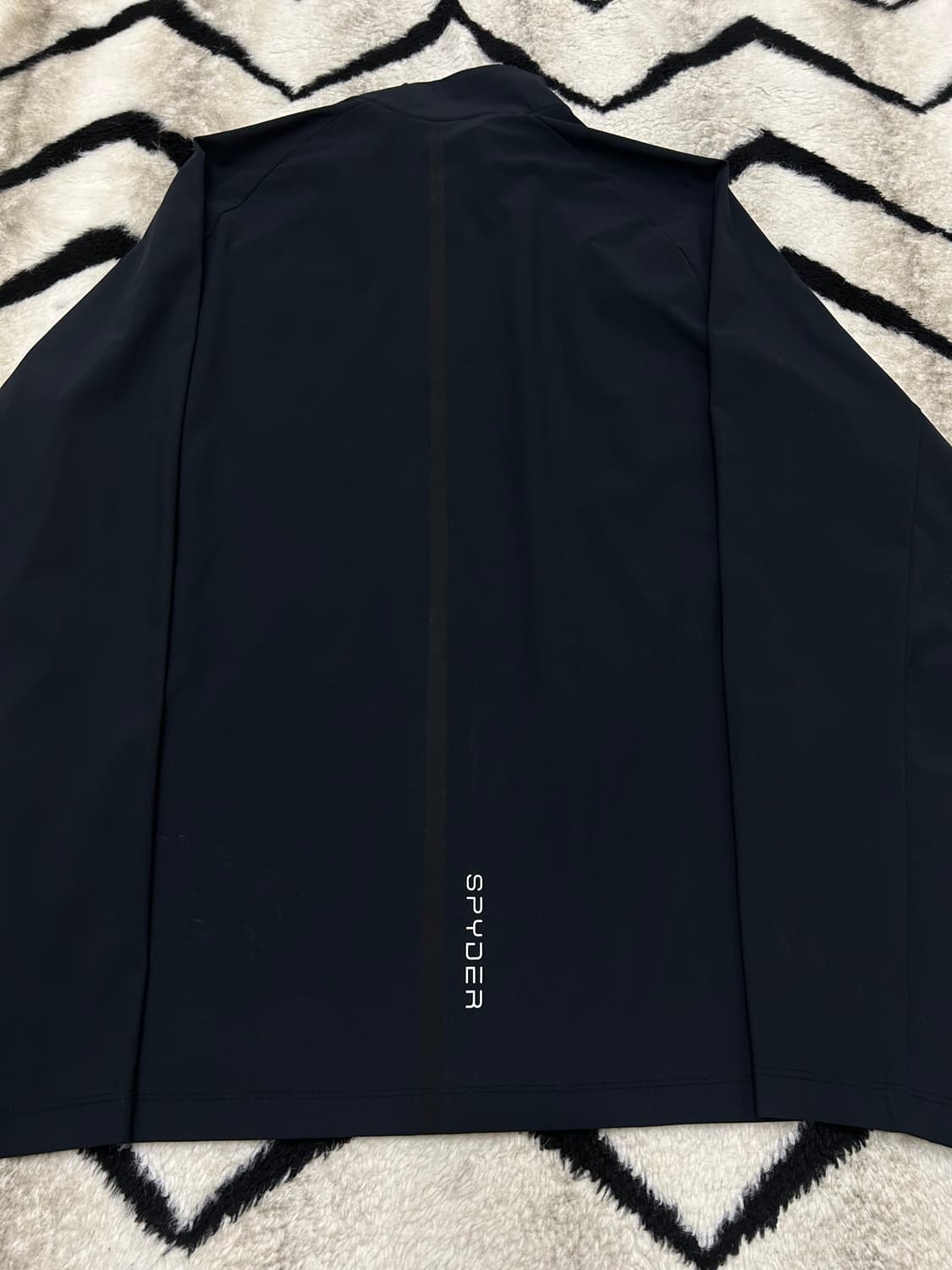 [2XL]스파이더 기능성 긴팔져지/블랙/스판 상품이미지4