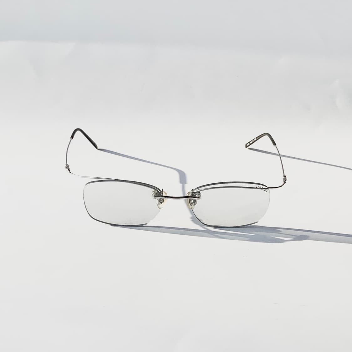 773 데드스탁 픽키 초경량 스퀘어 무테 빈티지안경 상품이미지2