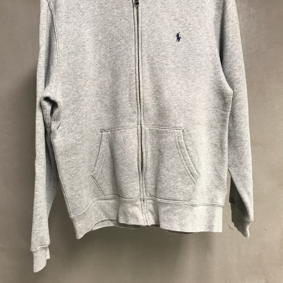 폴로 랄프로렌 QR 후드 집업 그레이 XL18-20 상품이미지3