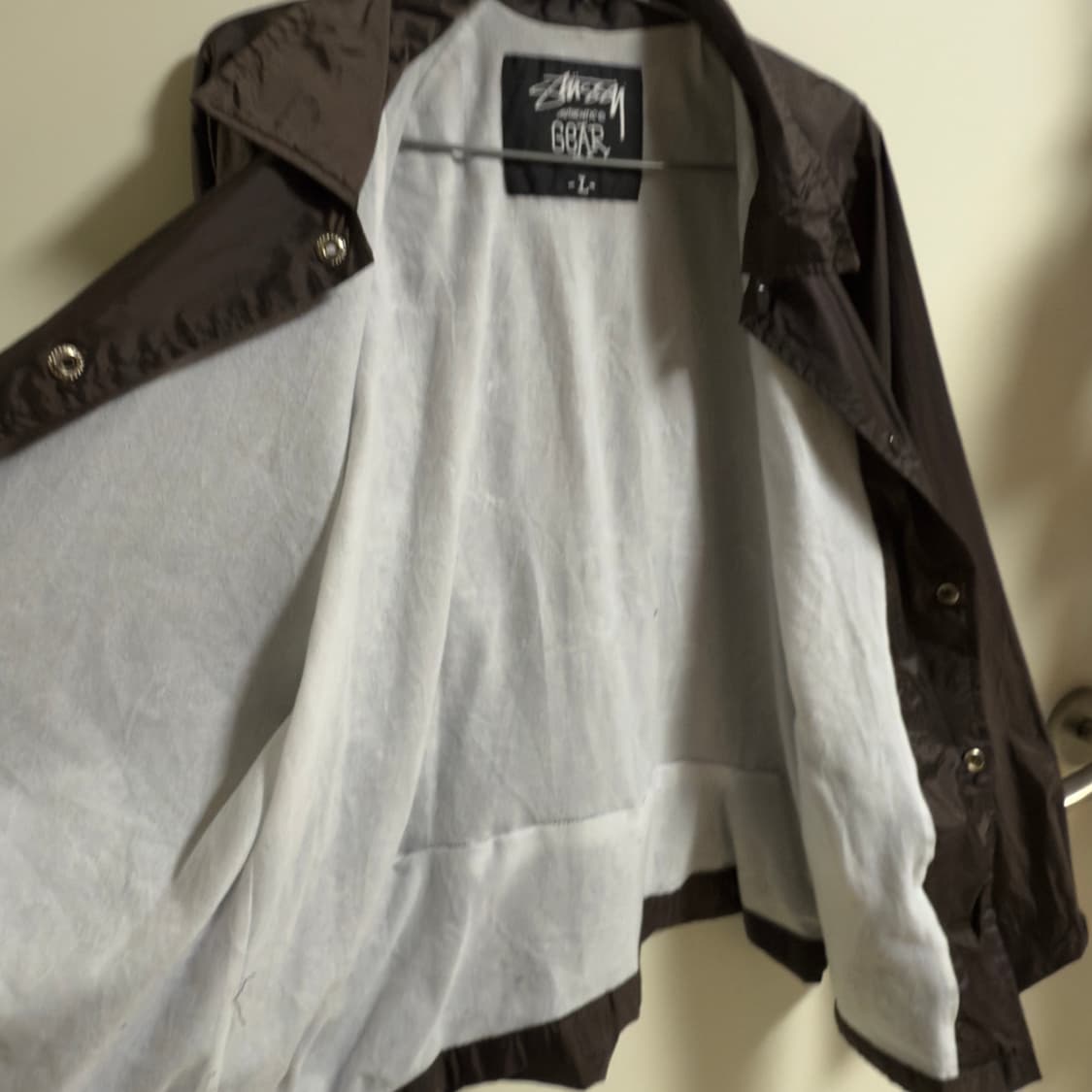 스투시 코치자켓 (초콜릿 / 브라운 컬러) 희귀!  상품이미지2