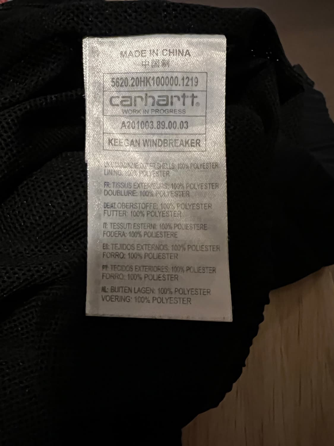 칼하트wip 자켓 상품이미지3