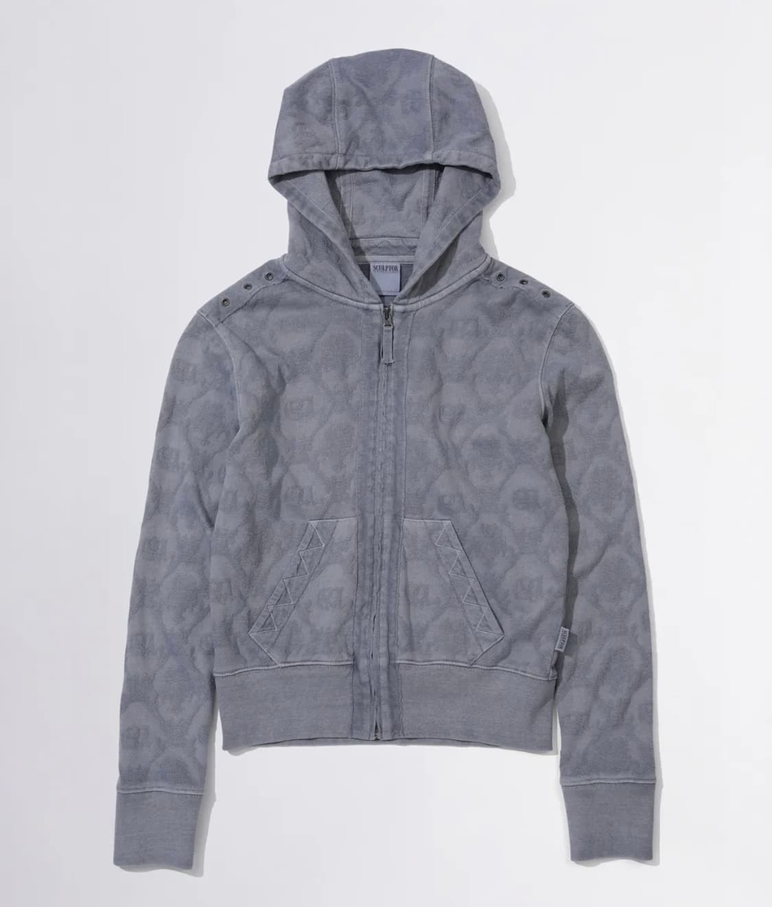 스컬프터 후드집업 Jacquard Hoodie Zip-Up 상품이미지1