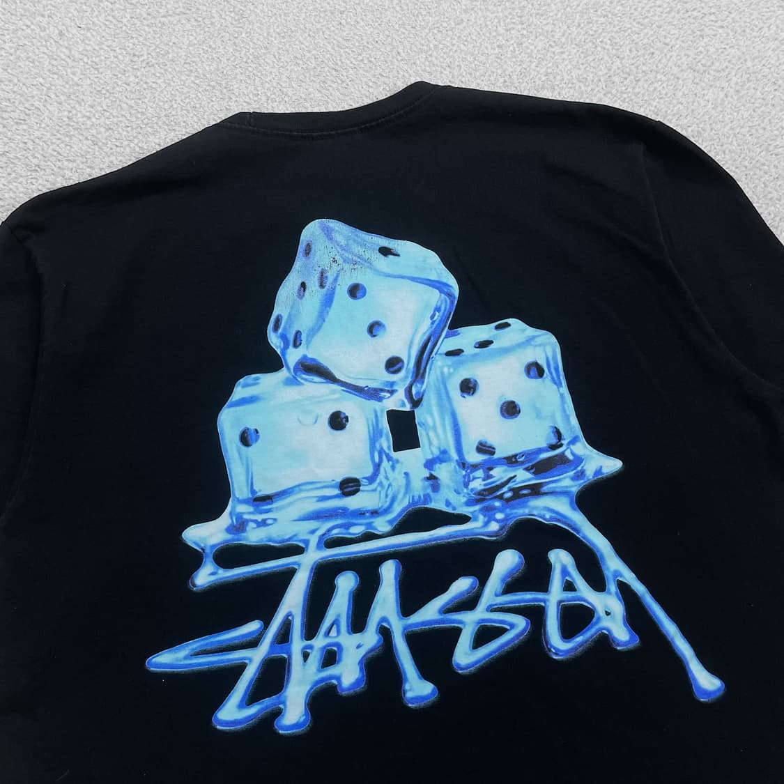 스투시 Stussy 다이스 반팔티 블랙 상품이미지3