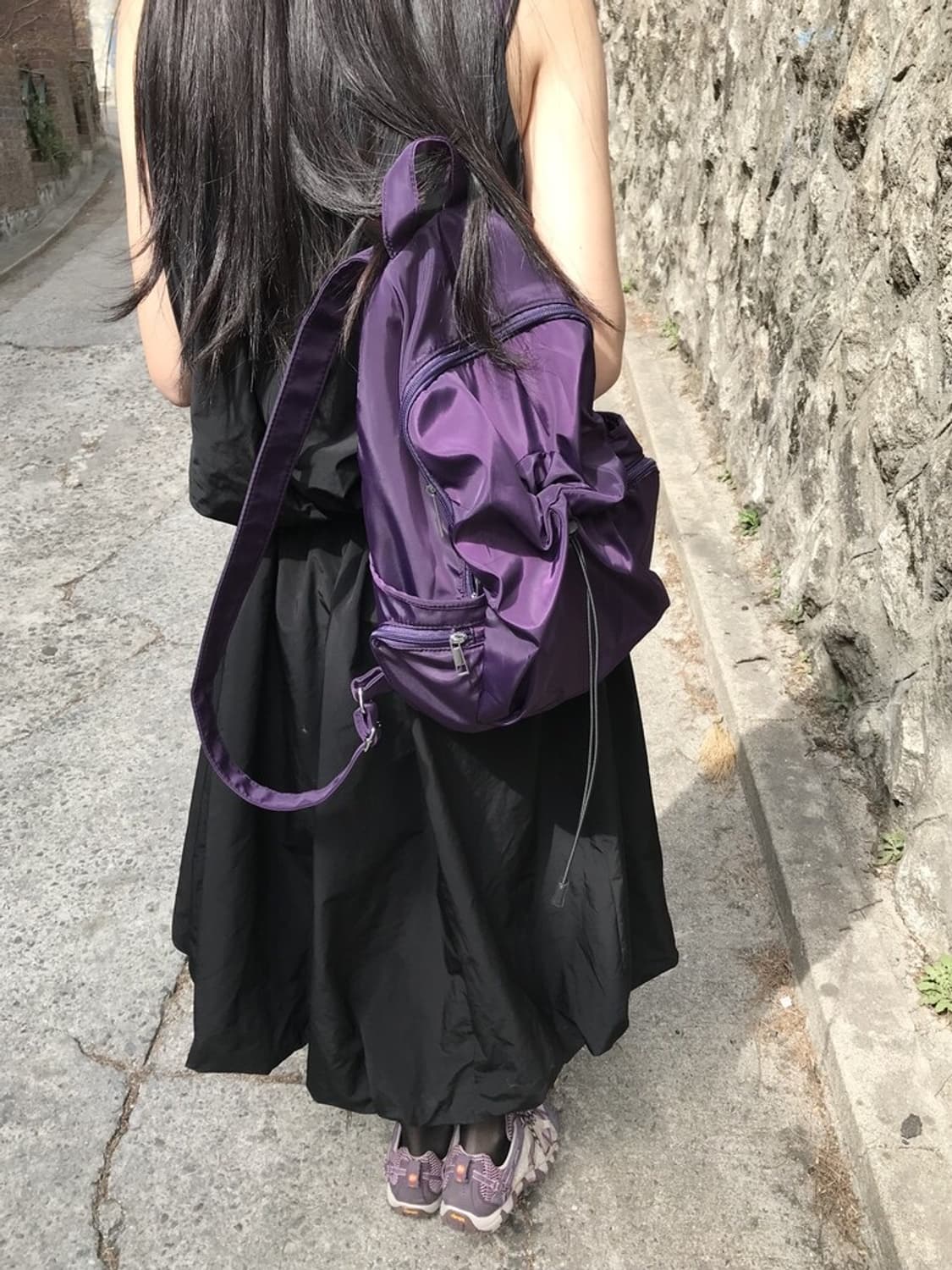 튜프티 sheen pocket backpack purple 상품이미지1