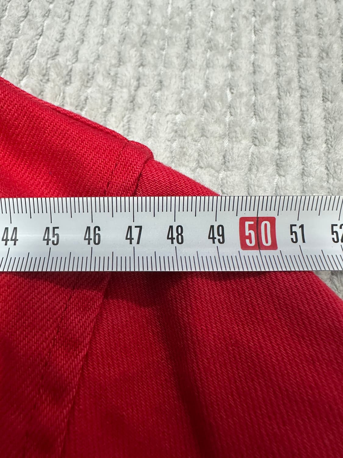 핑크하우스 00s 레드 봄버 자켓 상품이미지4