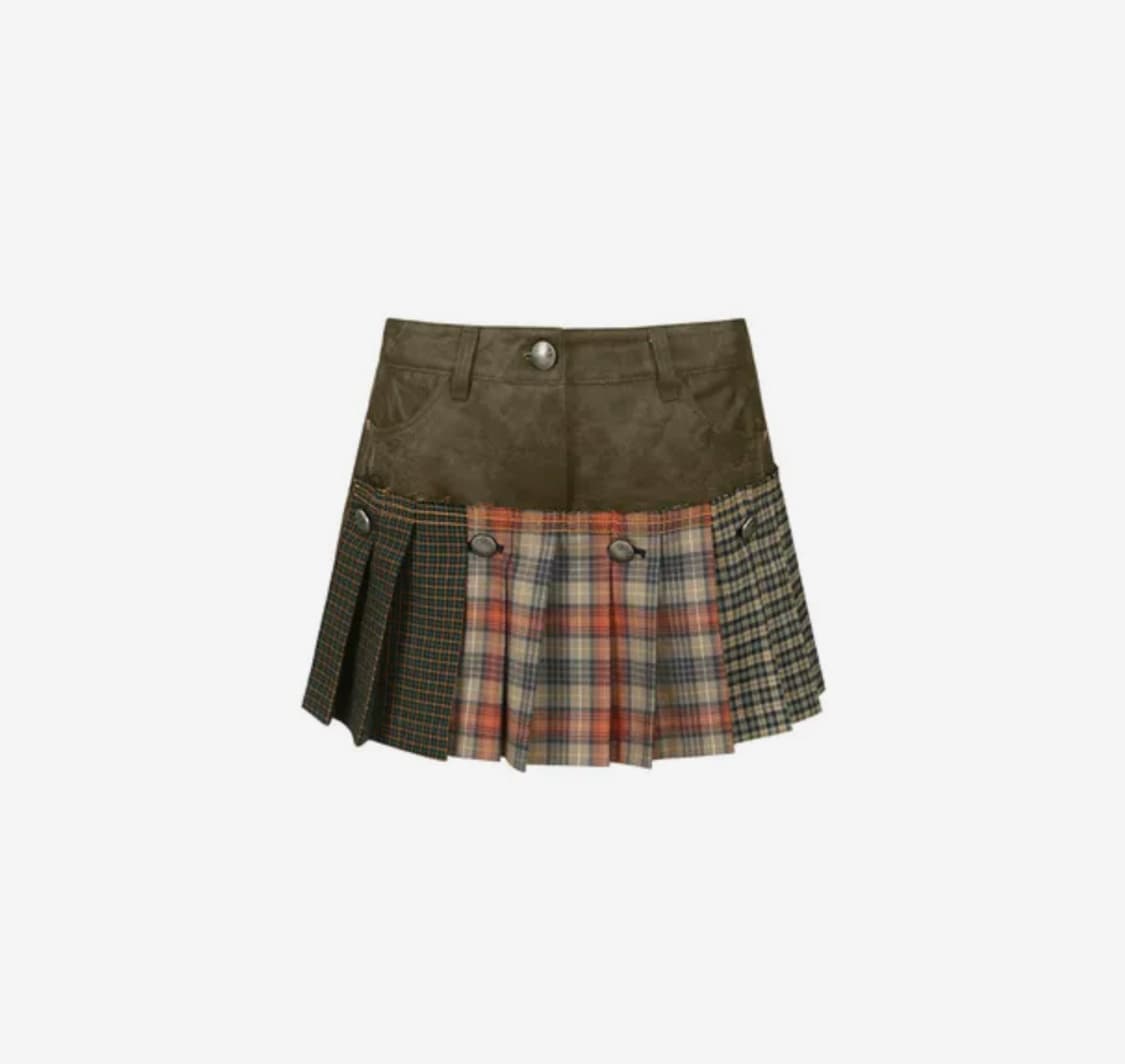 앤더슨벨 체크 스커트 새상품 상품이미지2