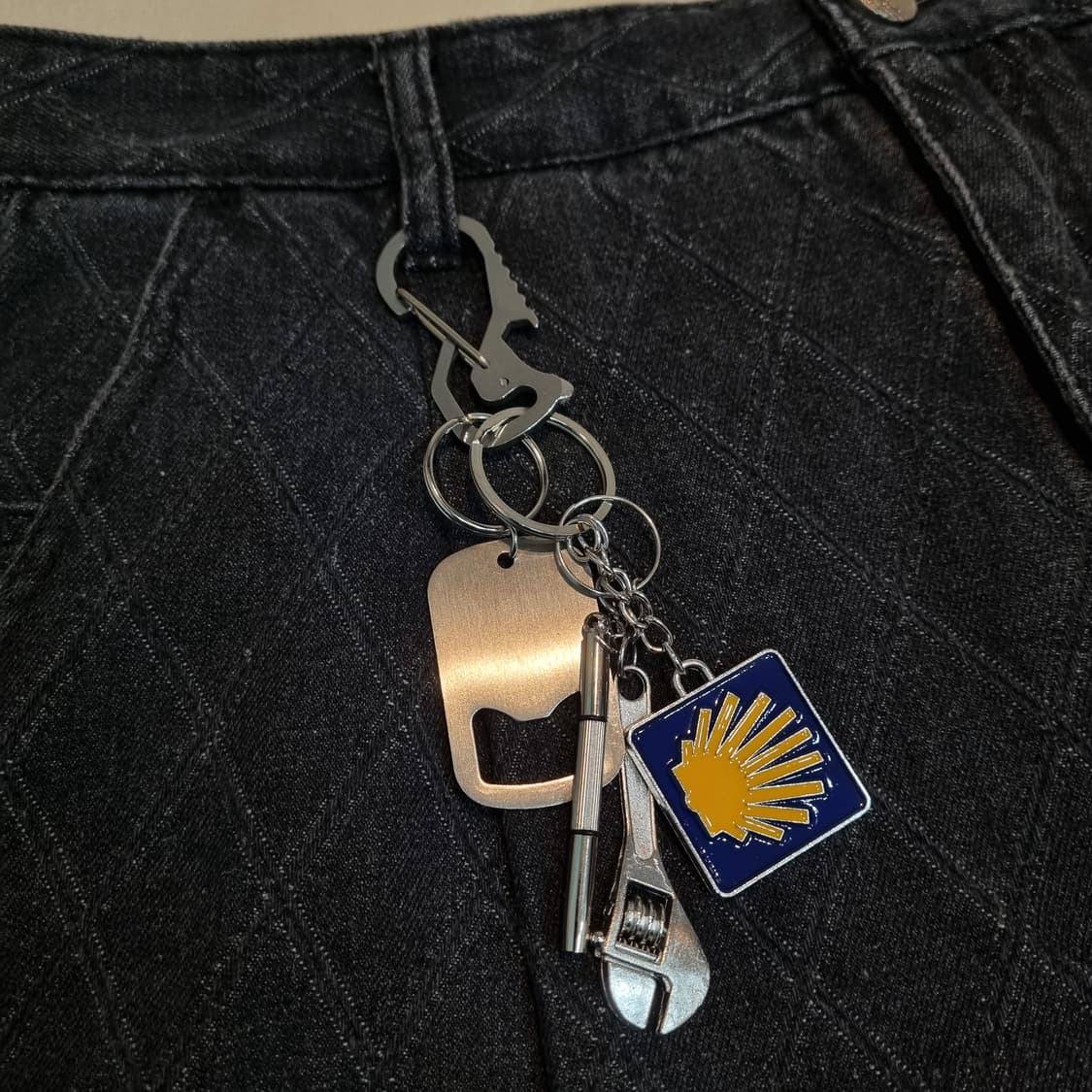 "Urban Key" 어반키 실버 키링 silver keychain 상품이미지3