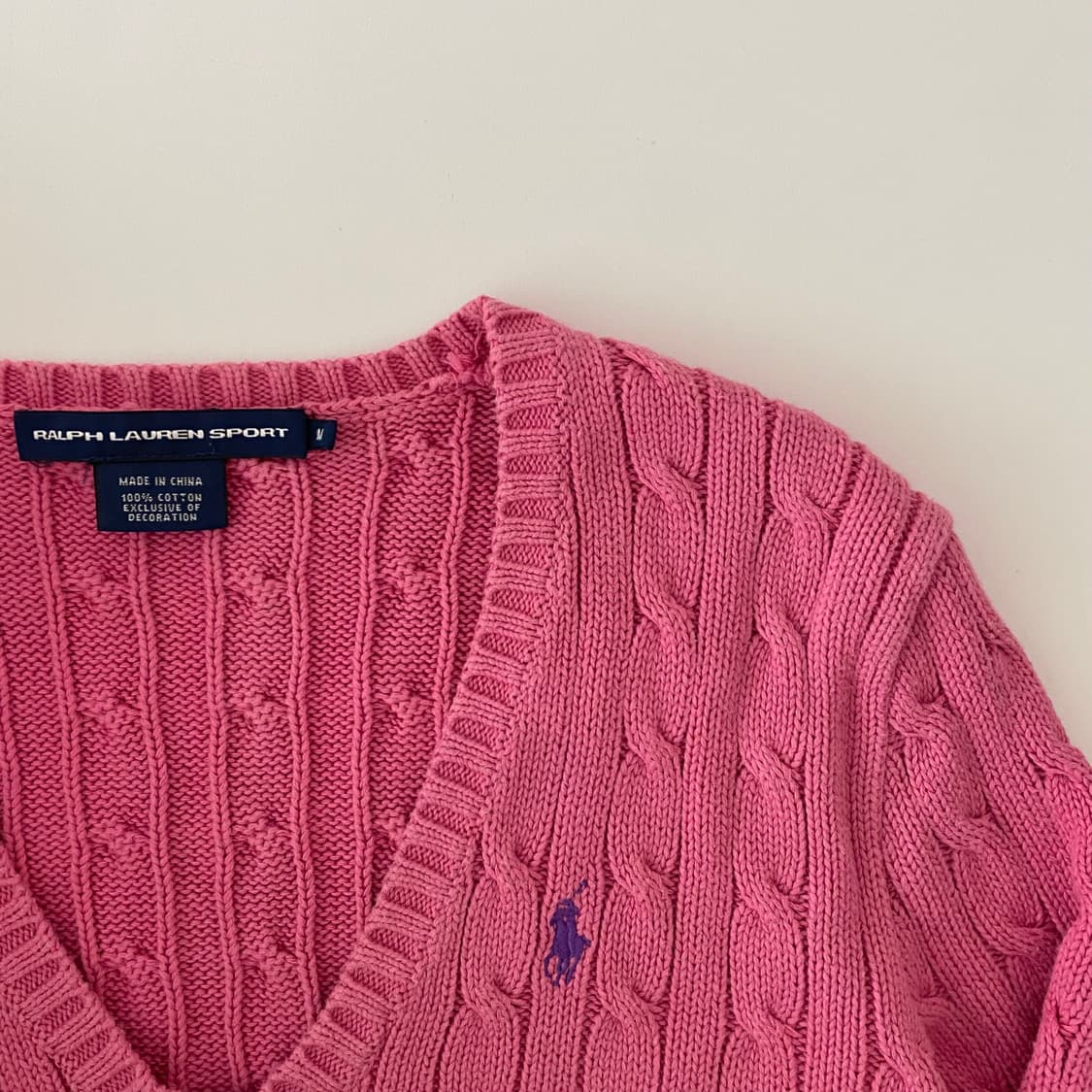 M) 폴로케이블니트 A0618 상품이미지8