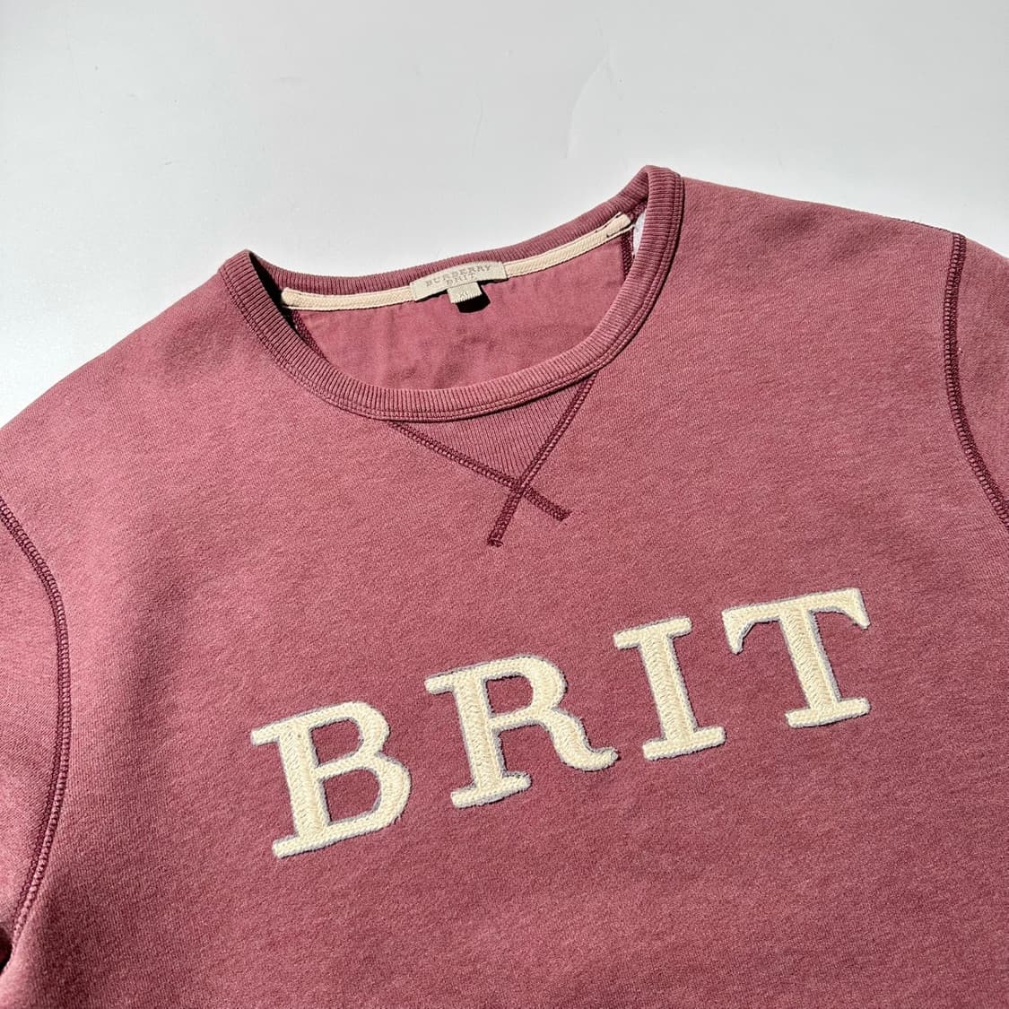 버버리 BRIT 로고 맨투맨 상품이미지3