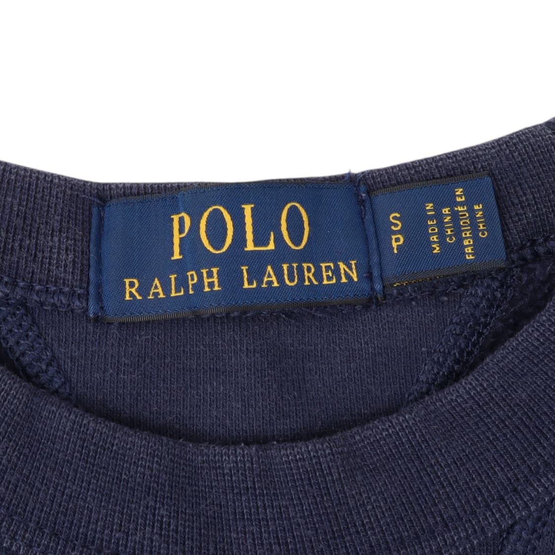 폴로 랄프로렌 네이비 코튼 크루넥 스웻셔츠 상품이미지8
