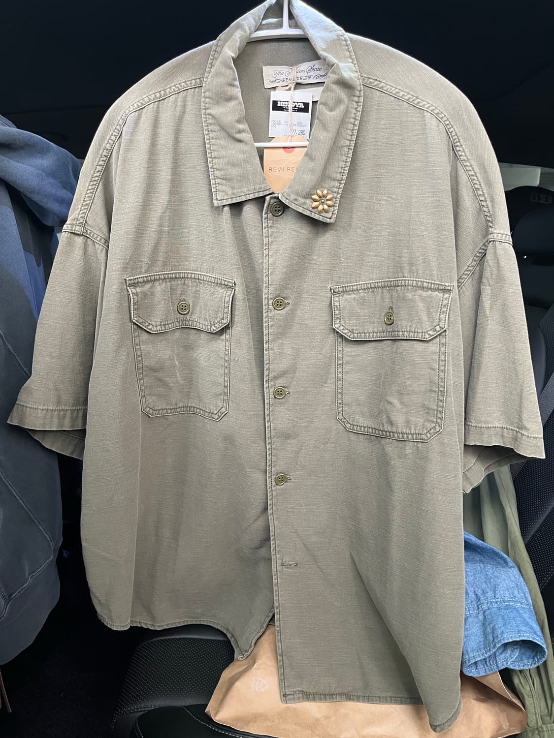 (새상품급) 레미릴리프 밀리터리 셔츠 L 상품이미지2