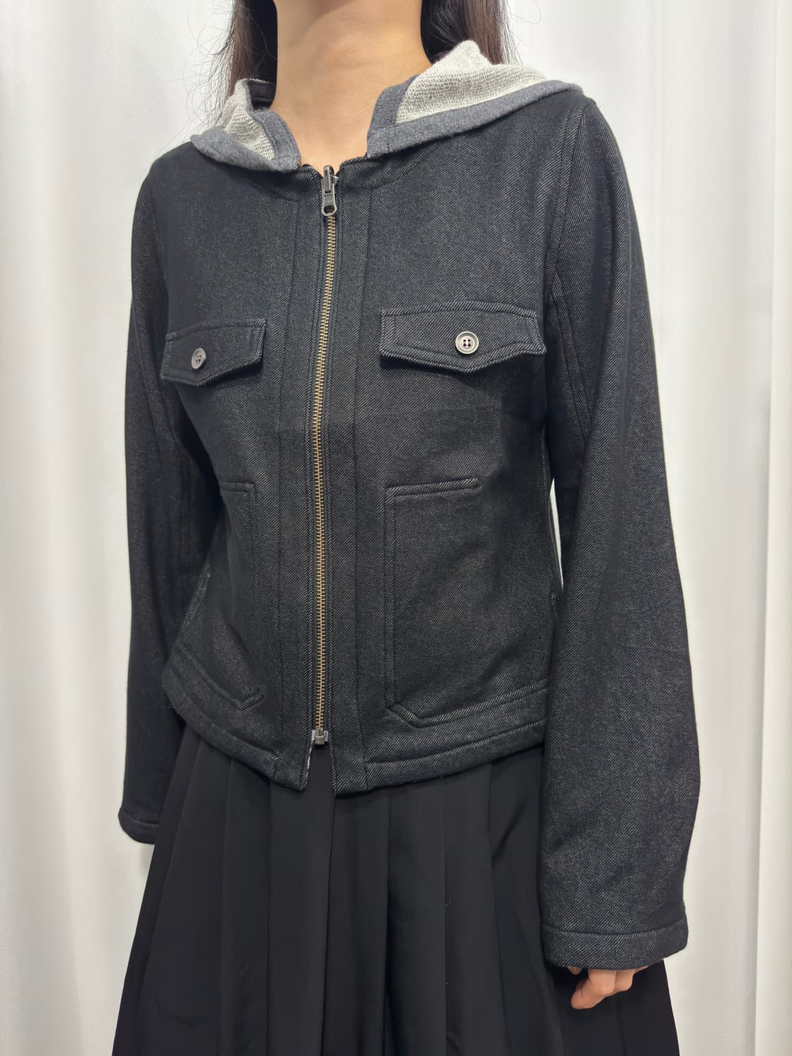 reversible hood jacket 상품이미지7