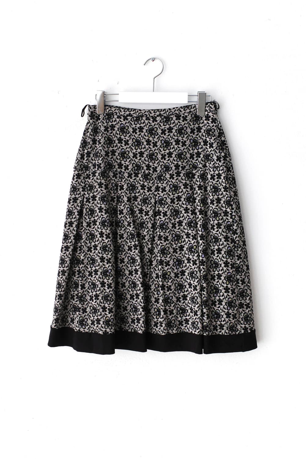 flower pleats skirt 상품이미지1
