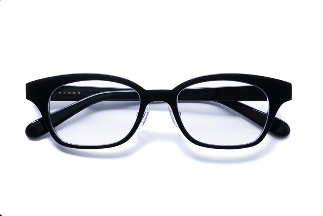 하쿠산 메가네(백산안경) 톰(THOM) 블랙 상품이미지1