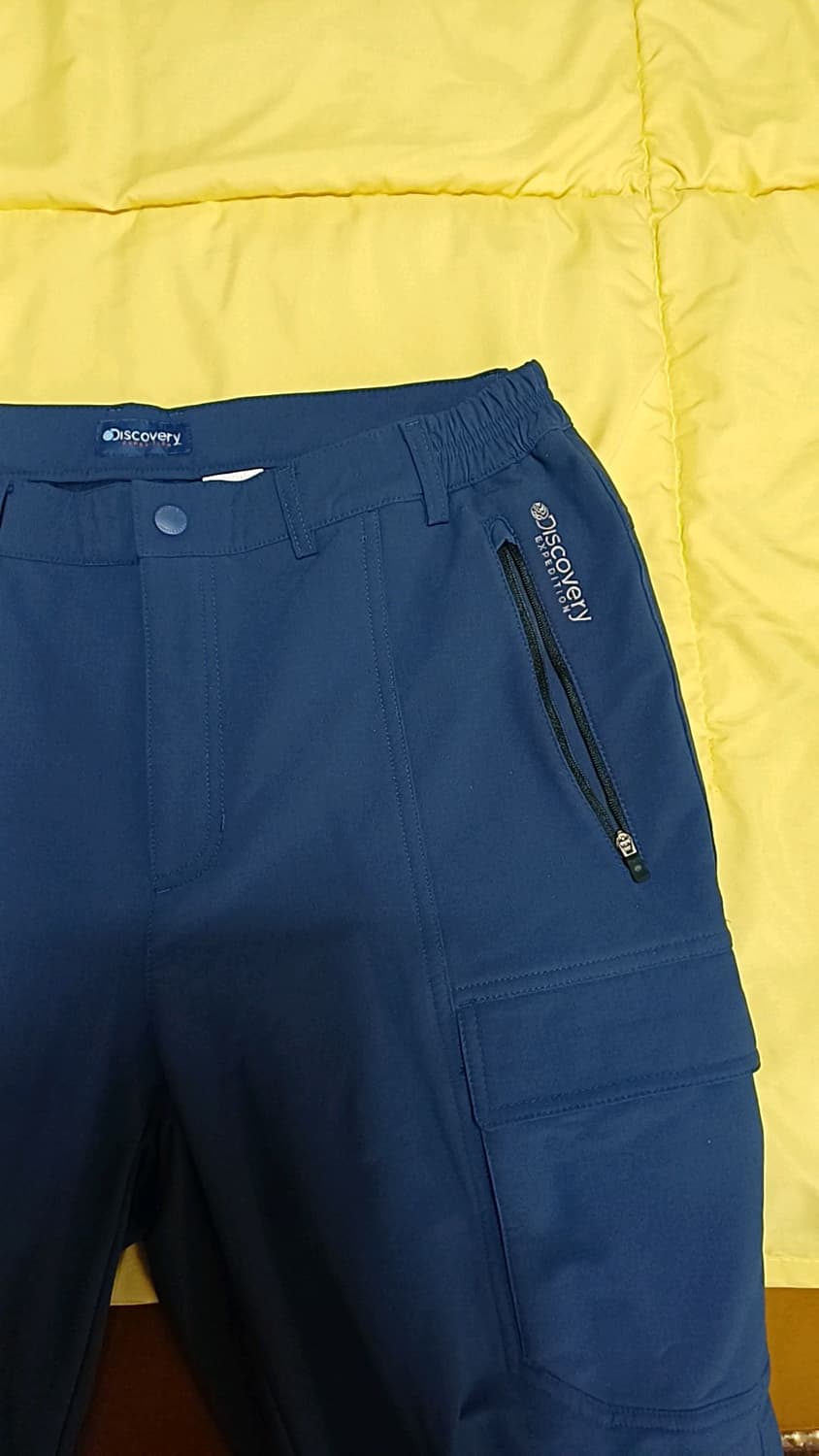 디스커버리 기모카고팬츠 33인치 기장105 상품이미지2