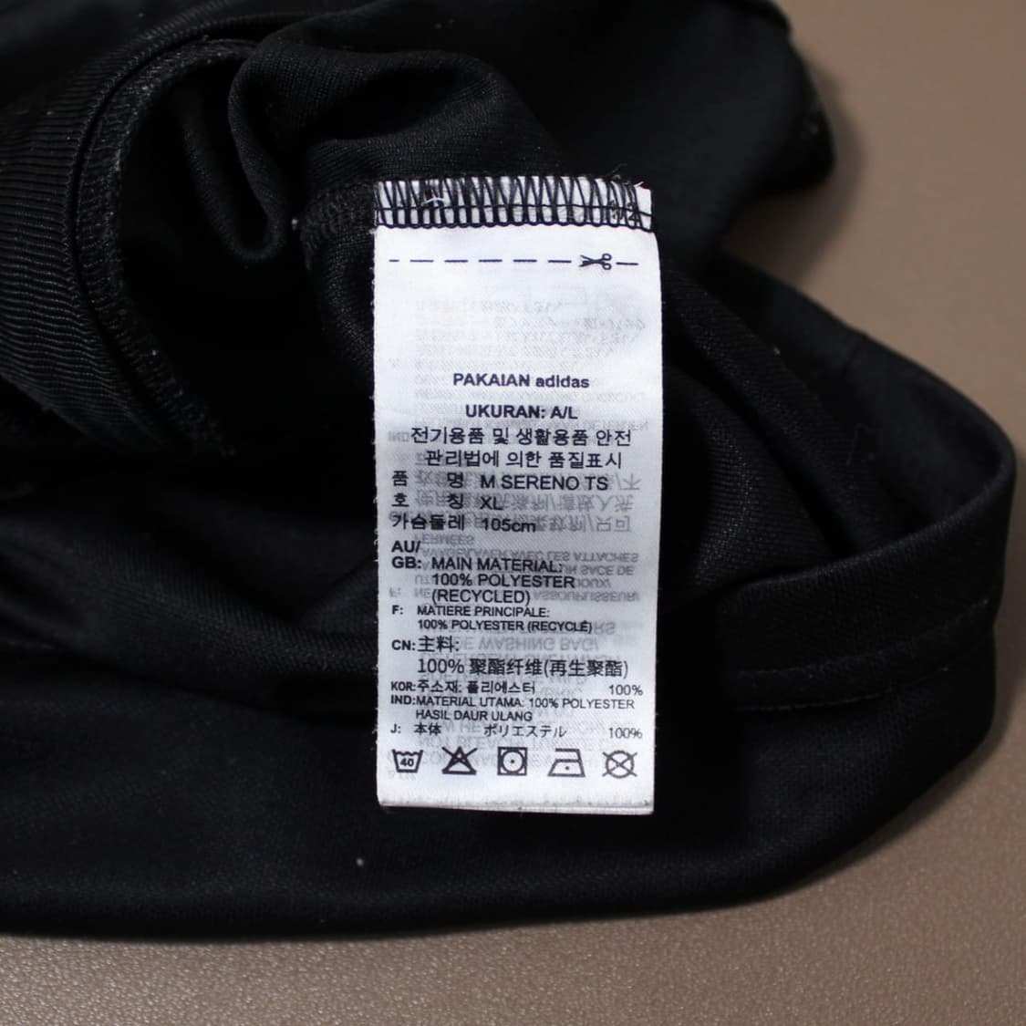 Adidas 아디다스 검흰 트랙탑 져지 상품이미지4