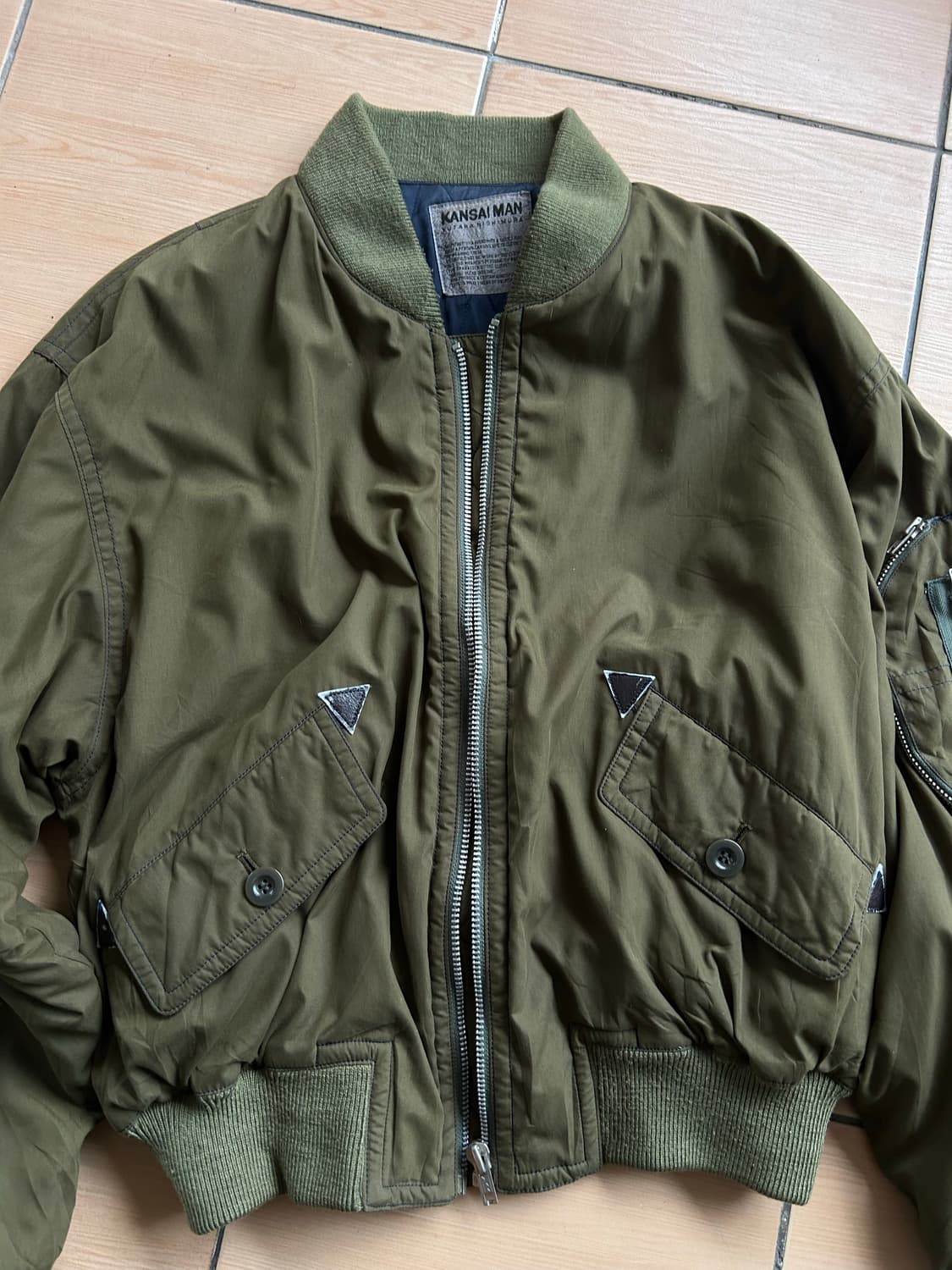 90’s Kansai man 칸사이맨 Ma-1 상품이미지4