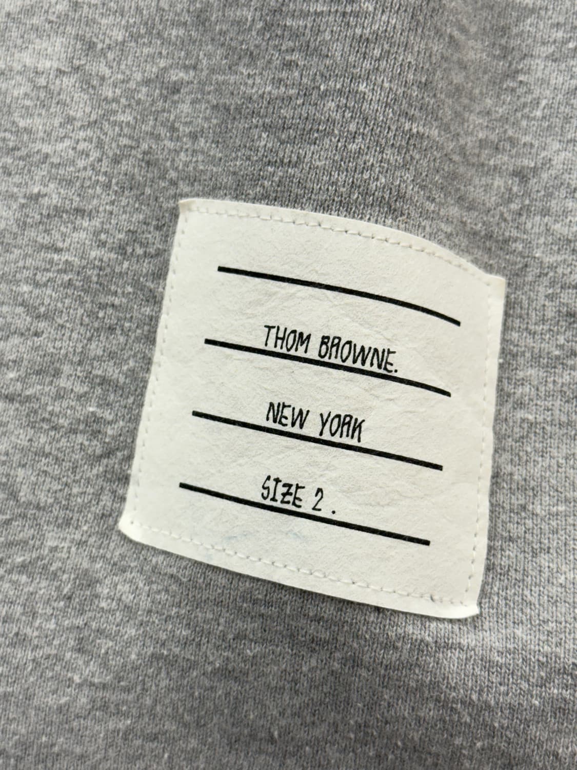 [2] 톰브라운 사선완장 맨투맨 상품이미지4