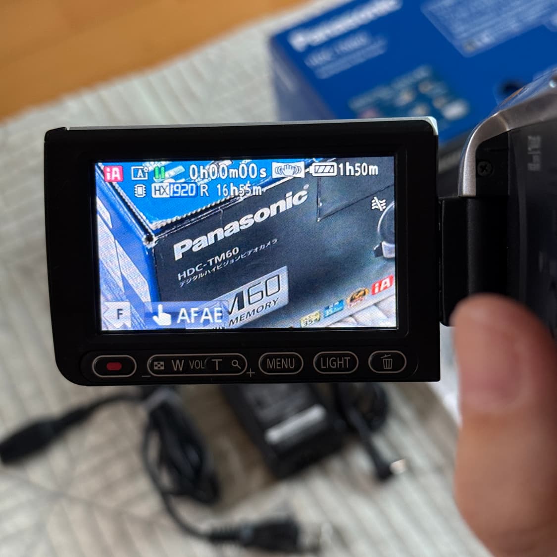 풀박스 Panasonic HDC-TM60 파나소닉캠코더 빈티지캠코더 디카 상품이미지7