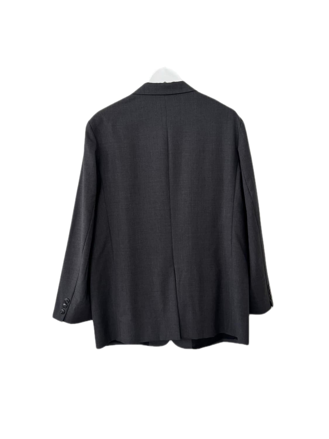 아니에스베(agnès b.) 차콜 그레이 2버튼 울 블레이저  상품이미지2