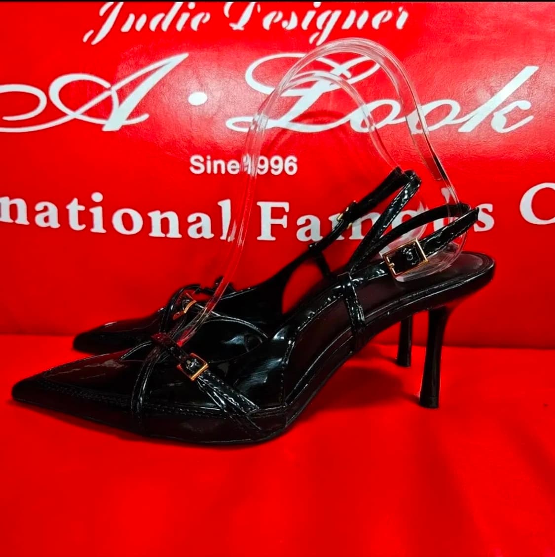 자라(ZARA) 에나멜 스트렙 펌프스 상품이미지3