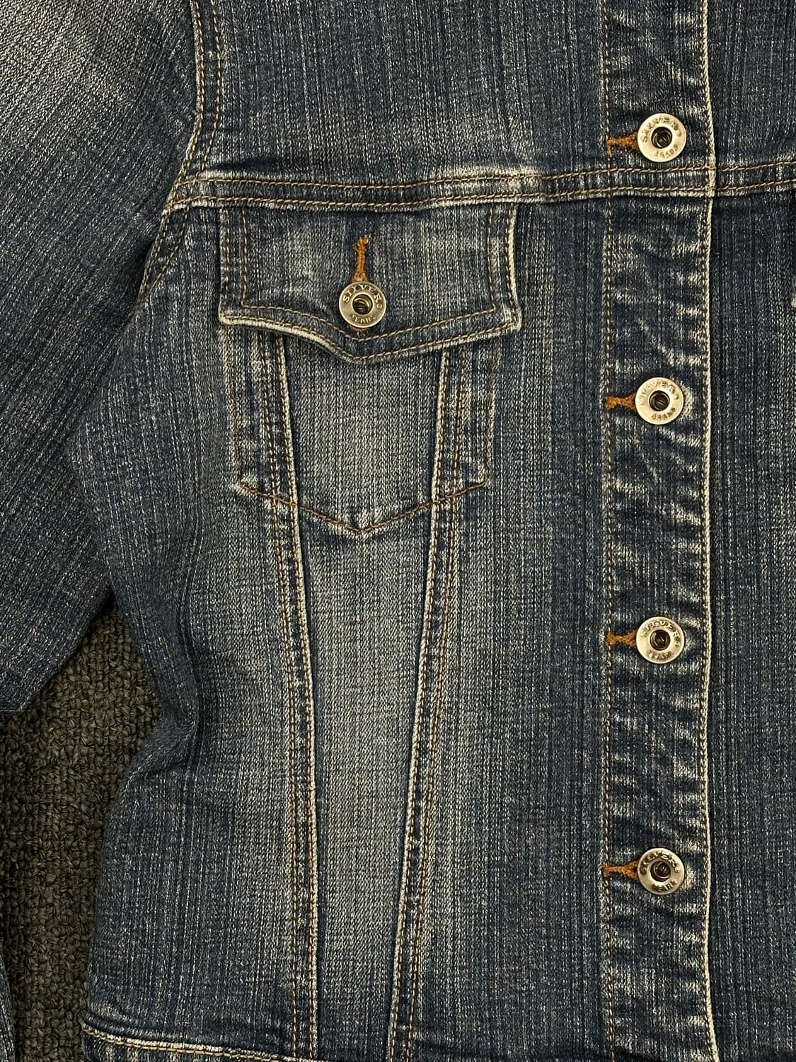 S)Japanese vintage 여성 트러커 데님 자켓 상품이미지2