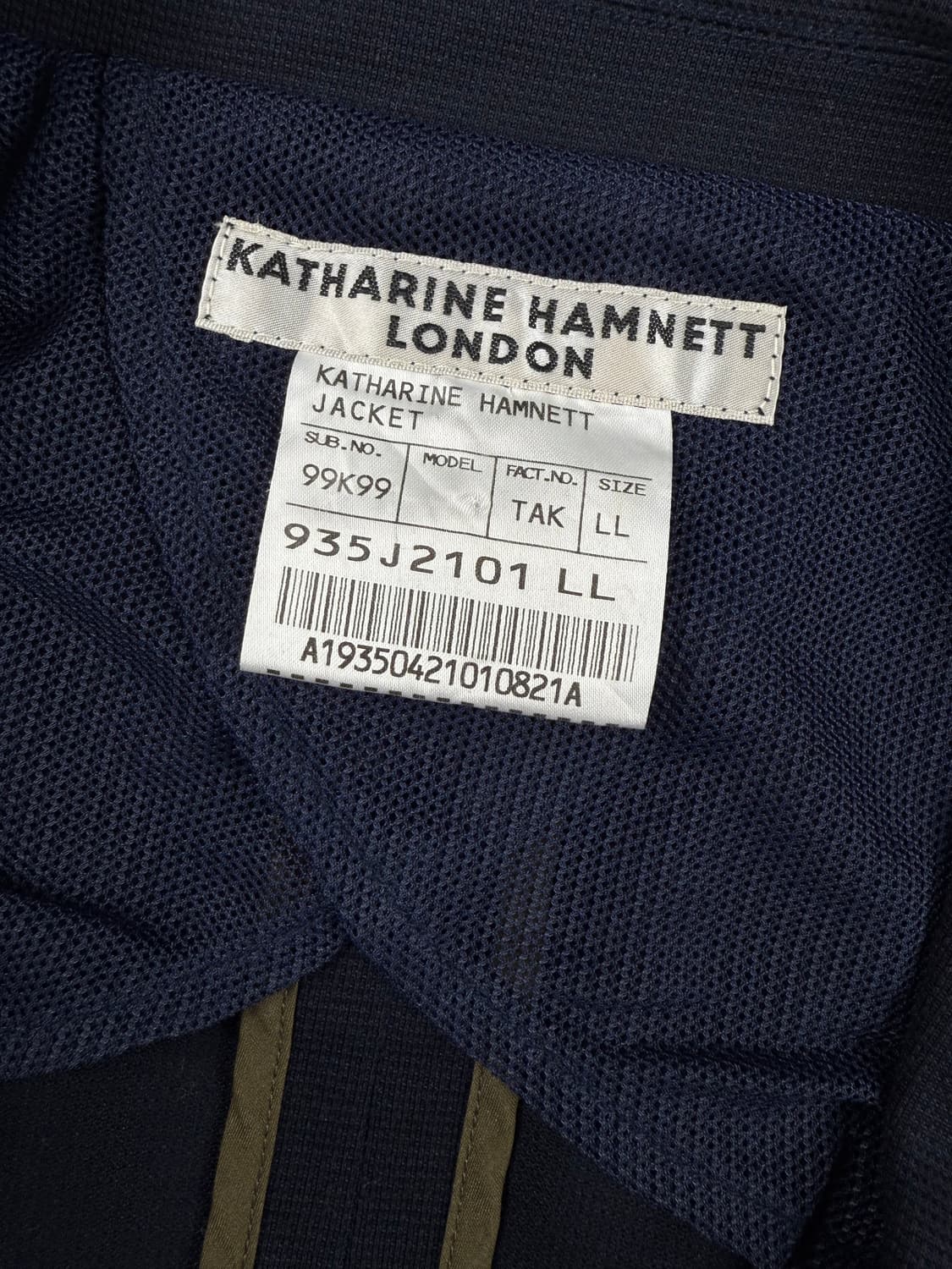 캐서린 햄넷 싱글 블레이저 상품이미지5