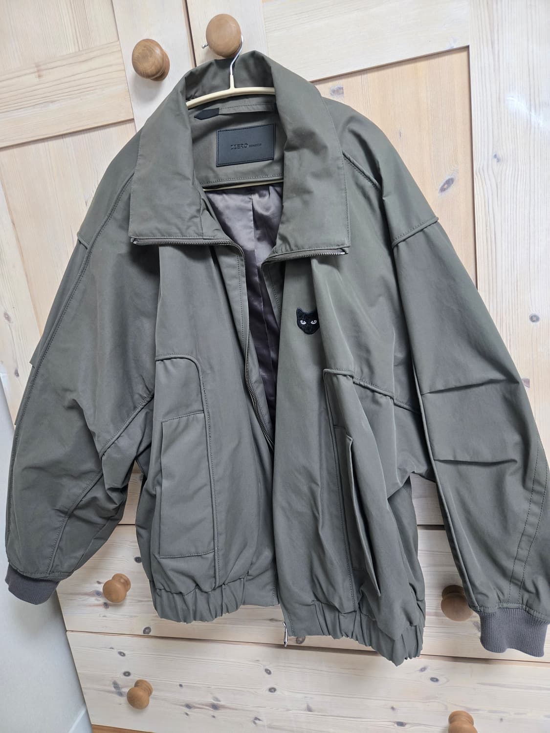 송지오옴므 저제로 3D 돌먼 점퍼 그레이 상품이미지1