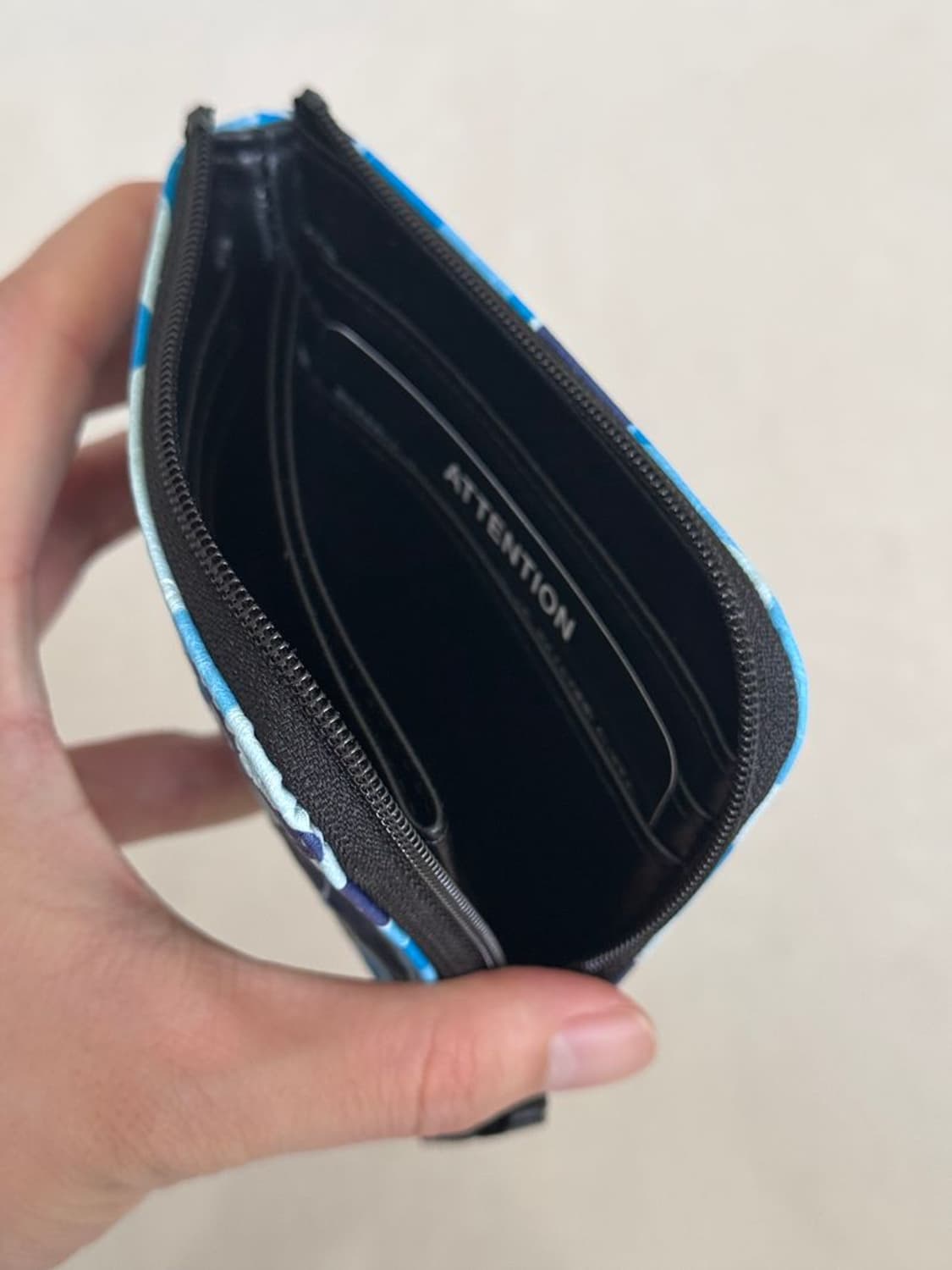 CAMO MINI ZIPPED WALLET  카모 미니 지퍼 지갑 상품이미지3