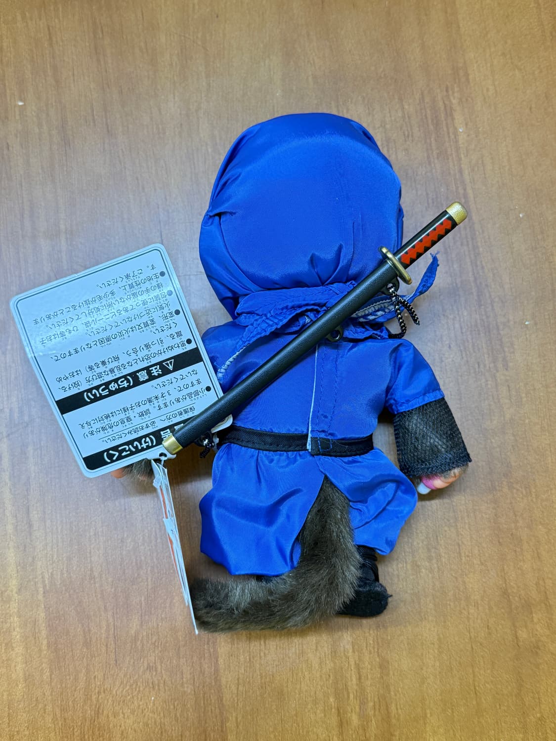 고전 블루 닌자 몬치치인형(새상품) 상품이미지2