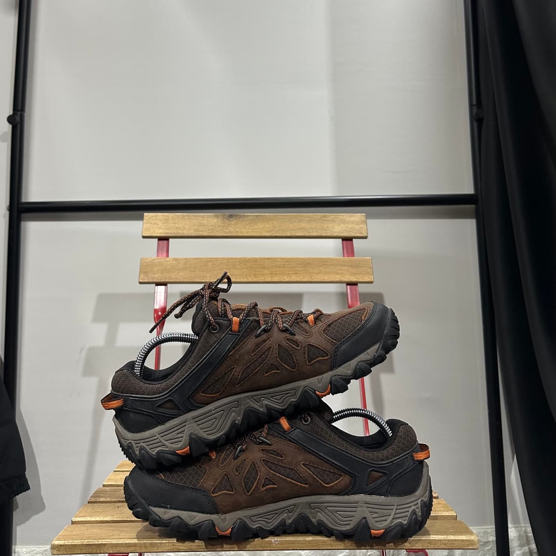 UK8.5) 머렐 트렉킹화 남성 남자 신발 블래이즈 벤트 비브람 솔 상품이미지7