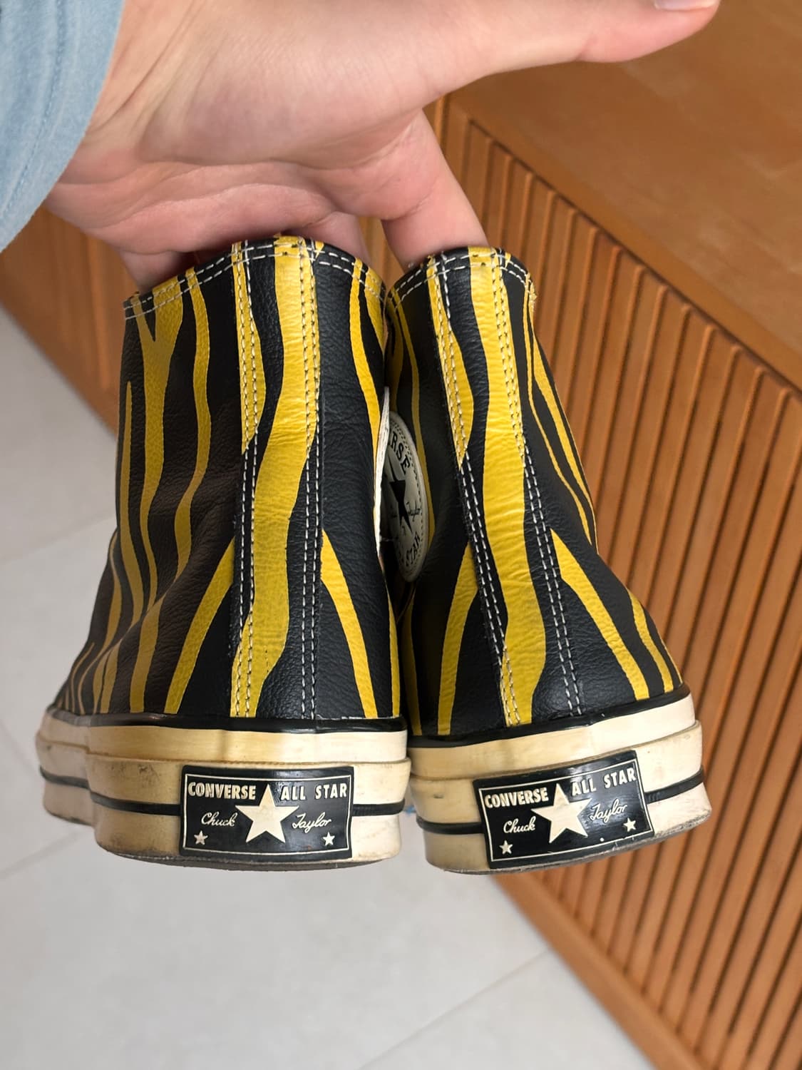 레더 애니멀 프린트, 빈티지 컨버스 285 상품이미지6