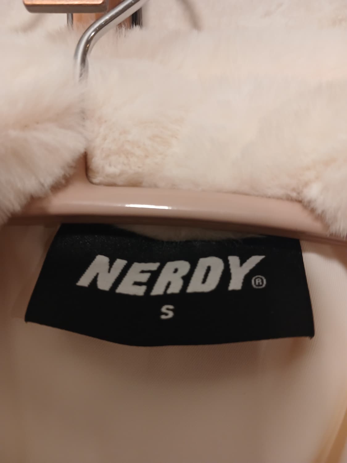 널디 정품 여성 퍼 후드 집업 S사이즈 상품이미지2