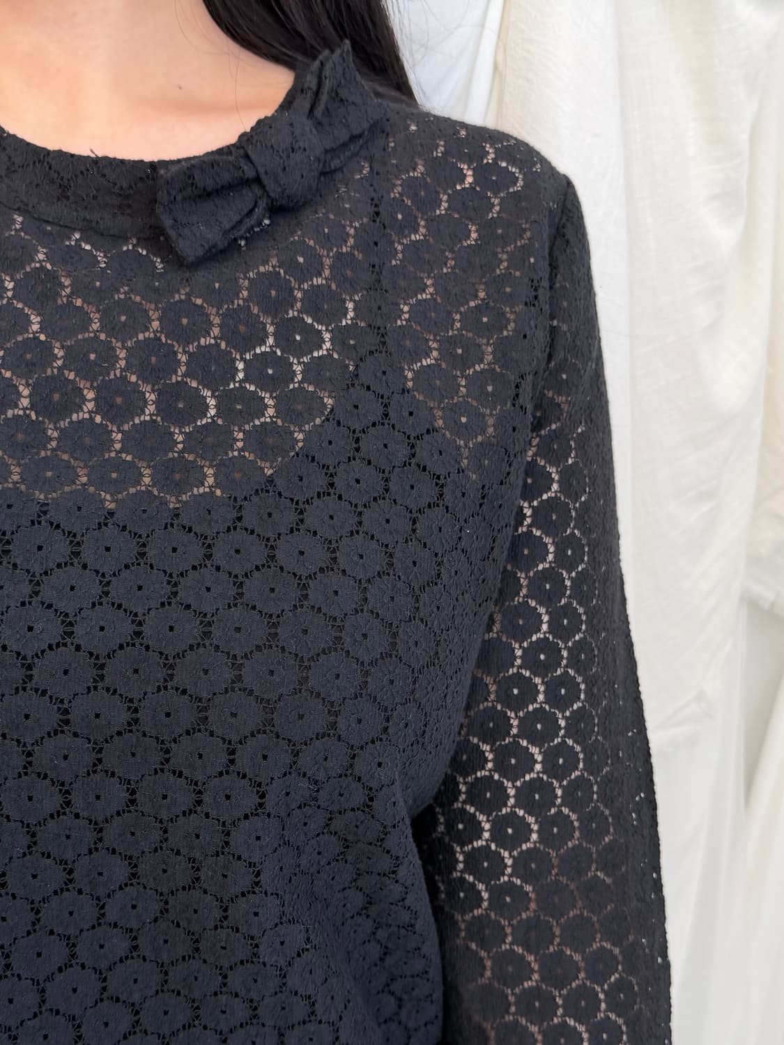 COMME des GARÇONS lace top 상품이미지3