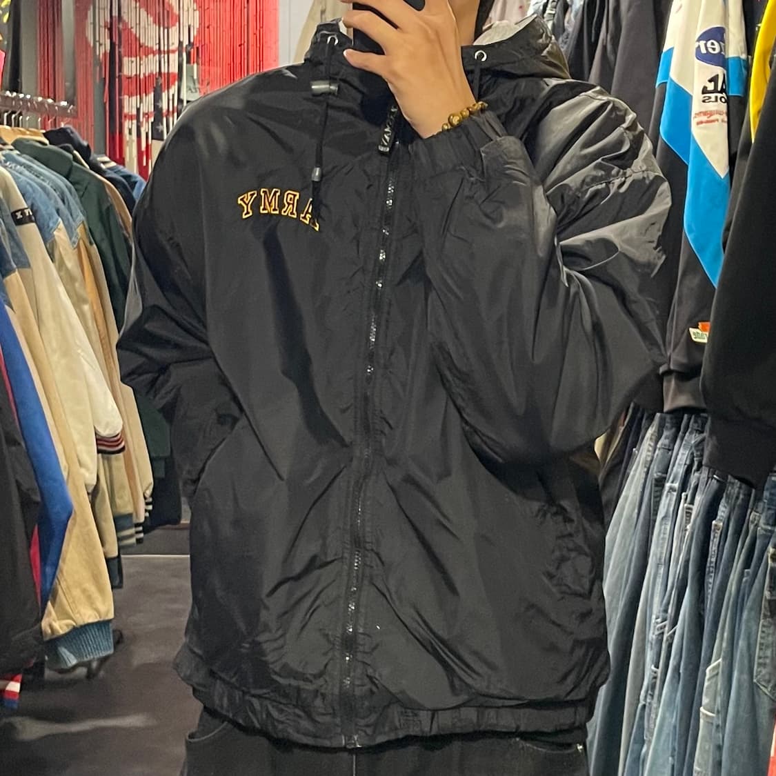 [IM] IPFU 육군 아미 블랙 바막 (후드O) 상품이미지5