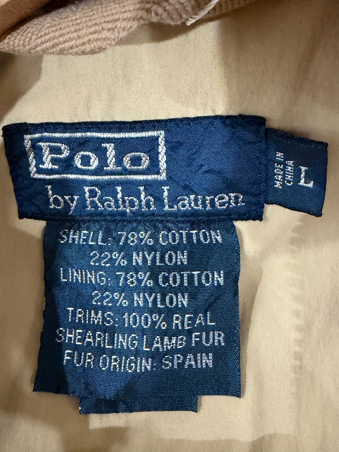 폴로 랄프로렌 유틸리티 코튼 후드 자켓 상품이미지6